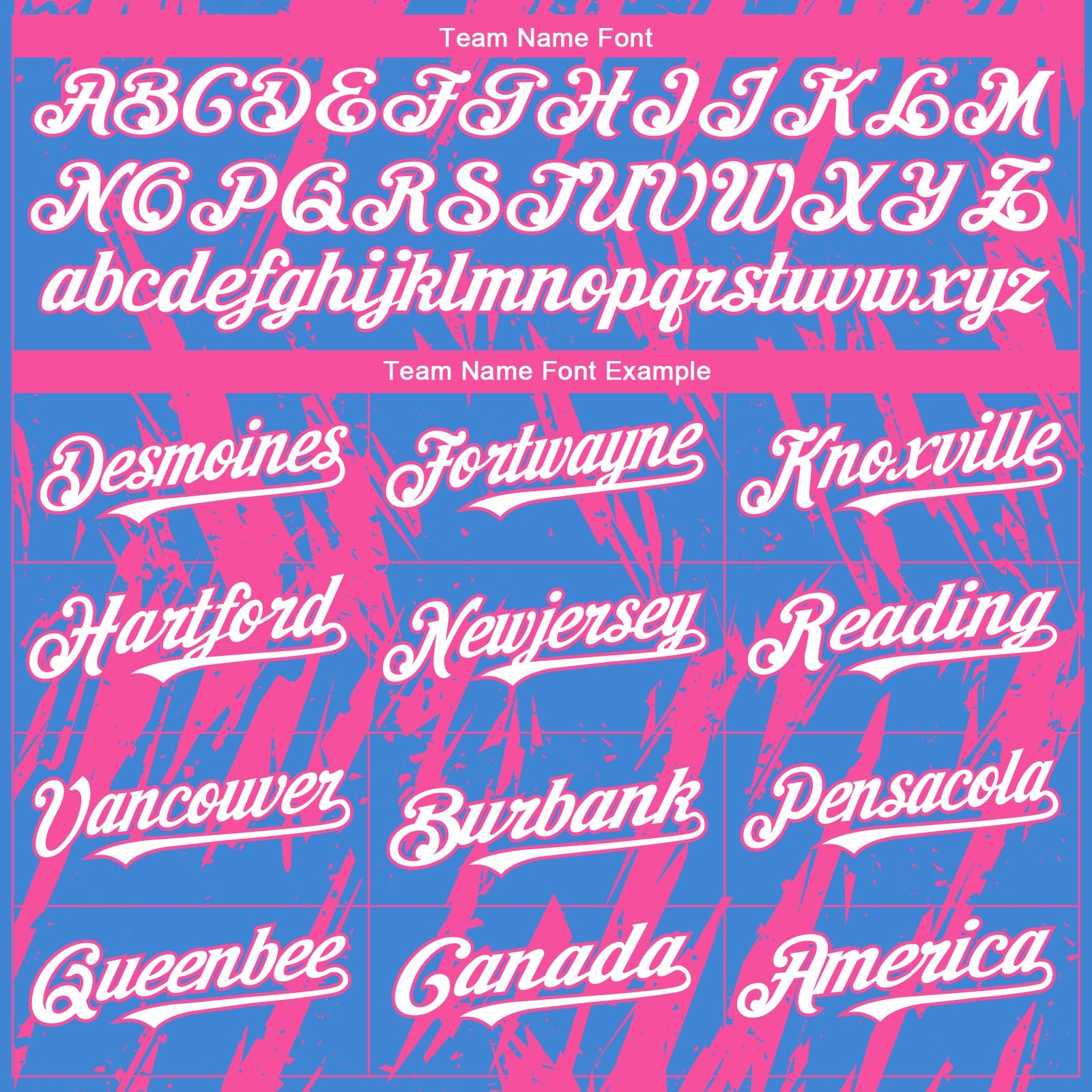 Custom Powder Blue White-Pink Splatter Torn Sharp Brush Stroke Authentic Baseball Jersey view 4