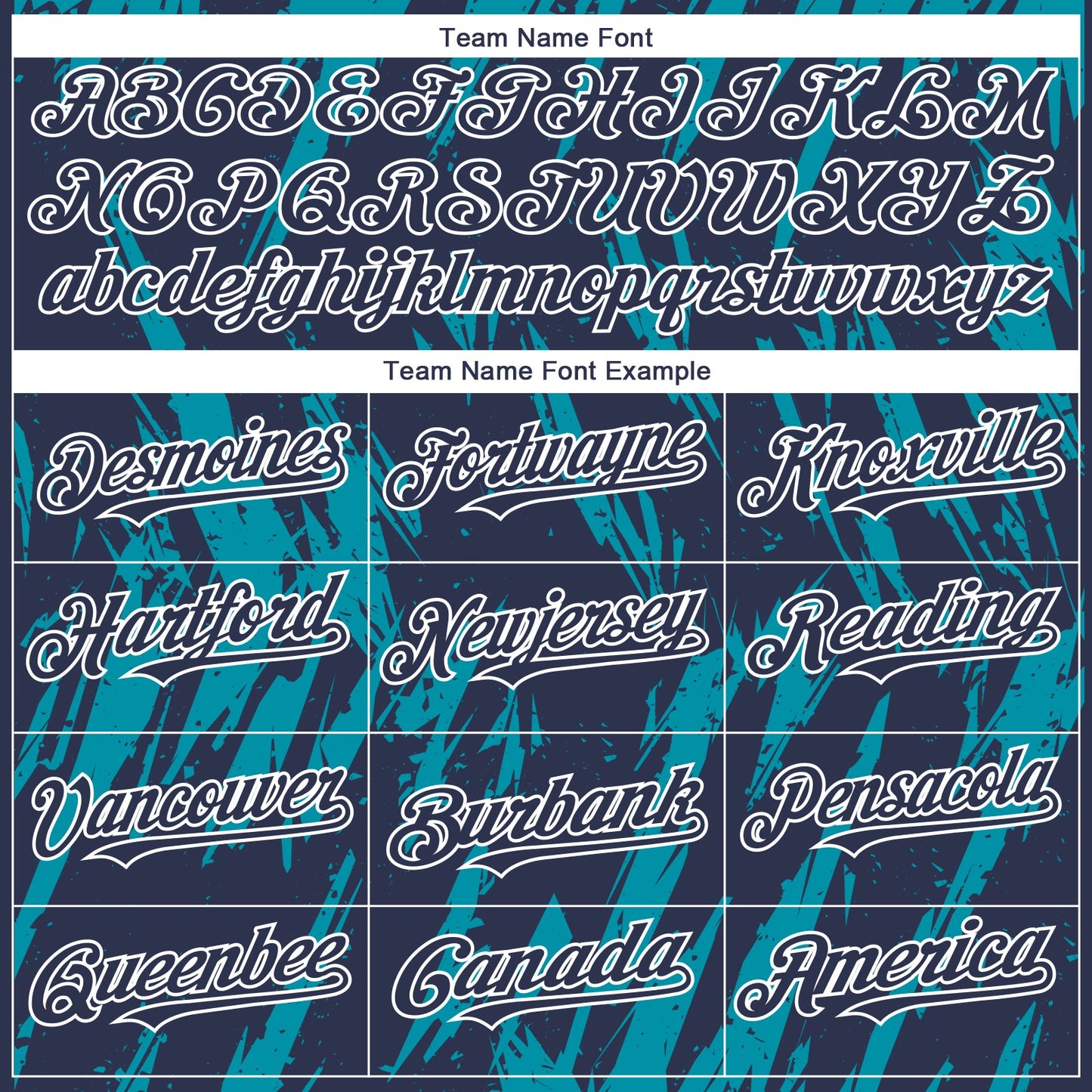Custom Navy White-Teal Splatter Torn Sharp Brush Stroke Authentic Baseball Jersey view 4