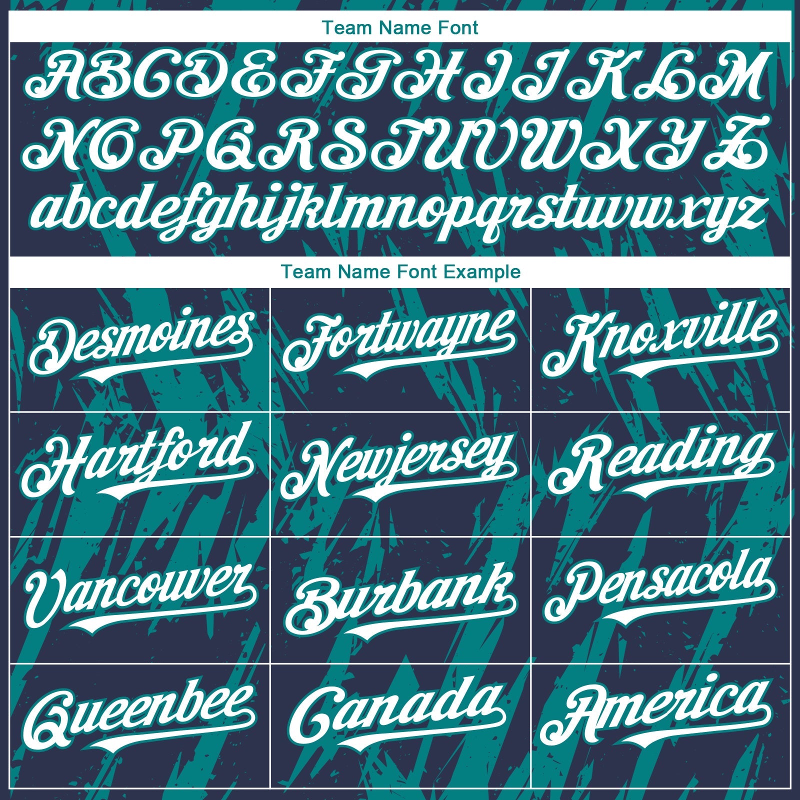 Custom Navy White-Teal Splatter Torn Sharp Brush Stroke Authentic Baseball Jersey view 4
