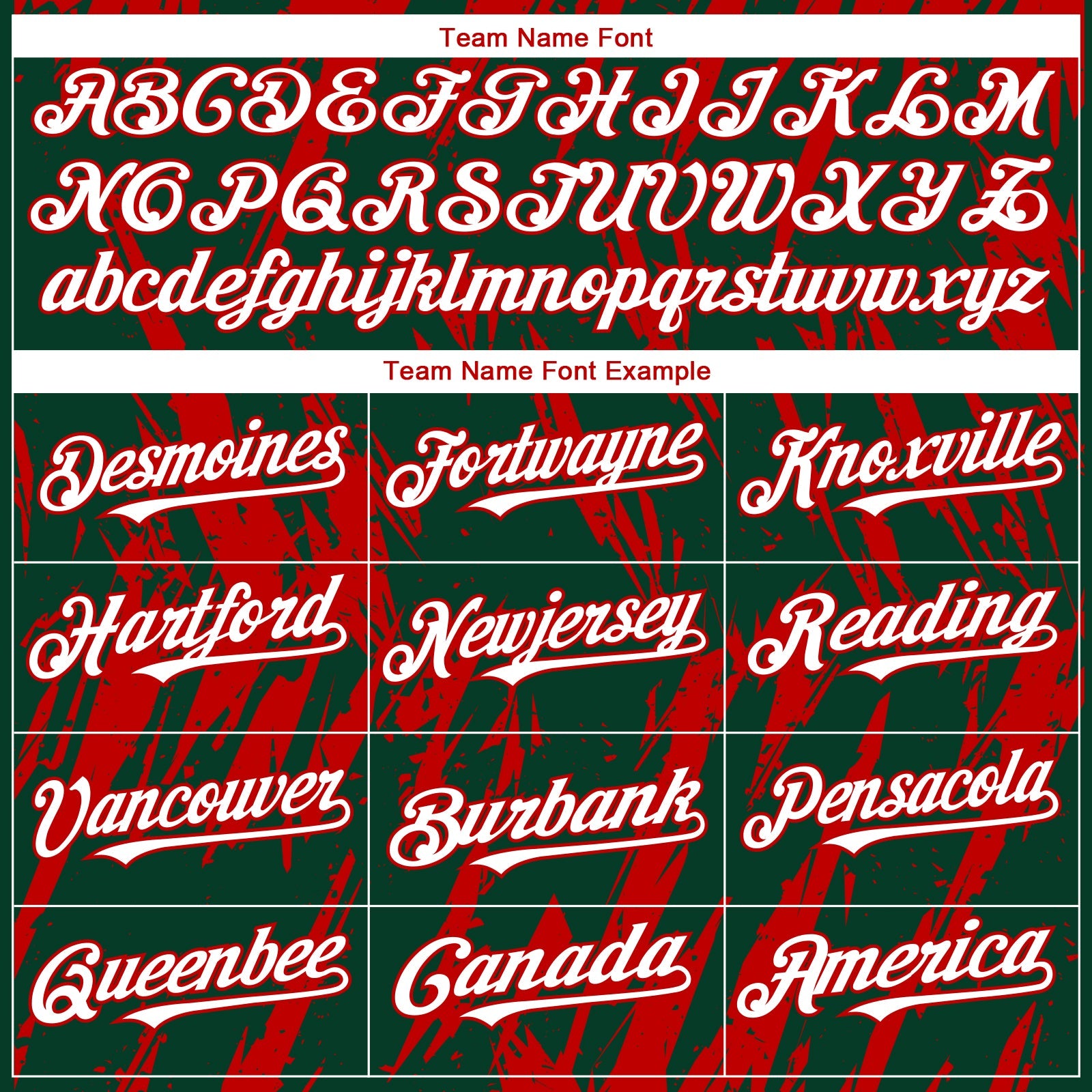 Custom Green White-Red Splatter Torn Sharp Brush Stroke Authentic Baseball Jersey view 4
