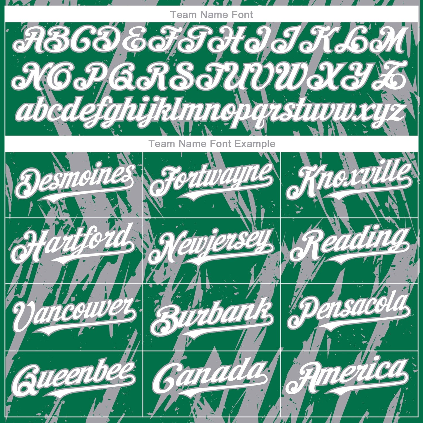Custom Kelly Green White-Gray Splatter Torn Sharp Brush Stroke Authentic Baseball Jersey view 4