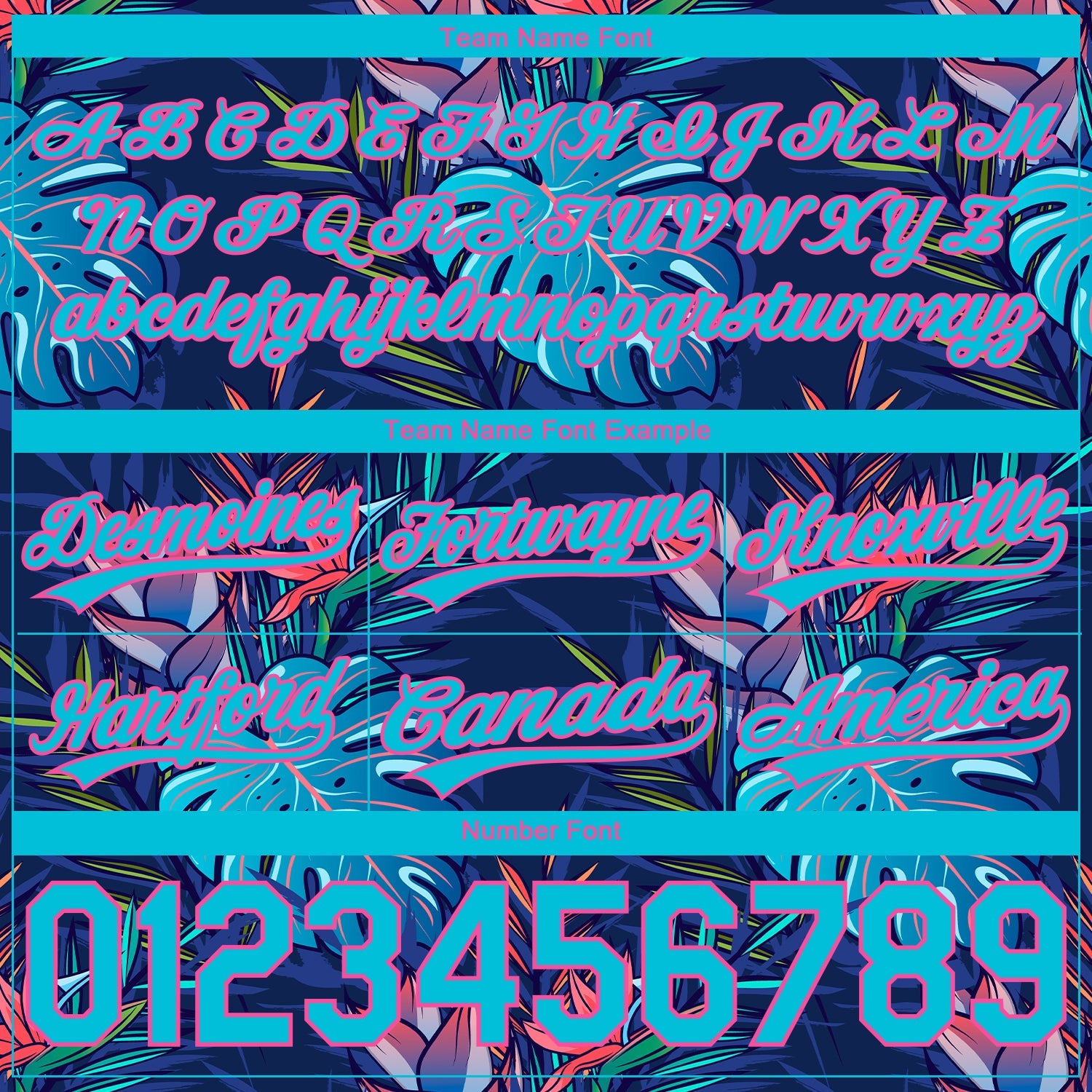 Custom Navy Lakes Blue-Pink 3D Pattern Hawaii Palm Leaves Authentic Basketball Shorts view 3