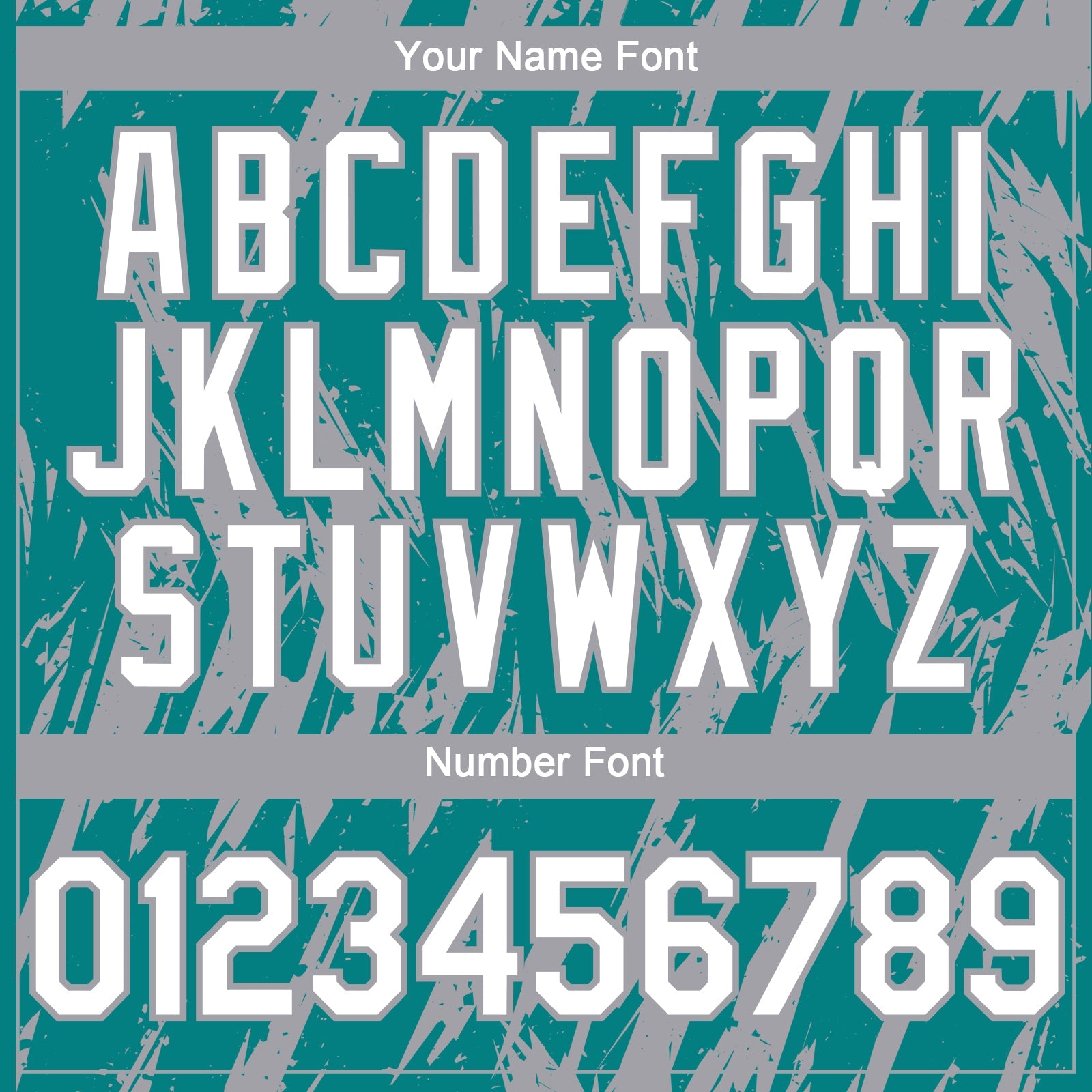 Custom Teal White-Gray Splatter Torn Sharp Brush Stroke Authentic Baseball Jersey view 5