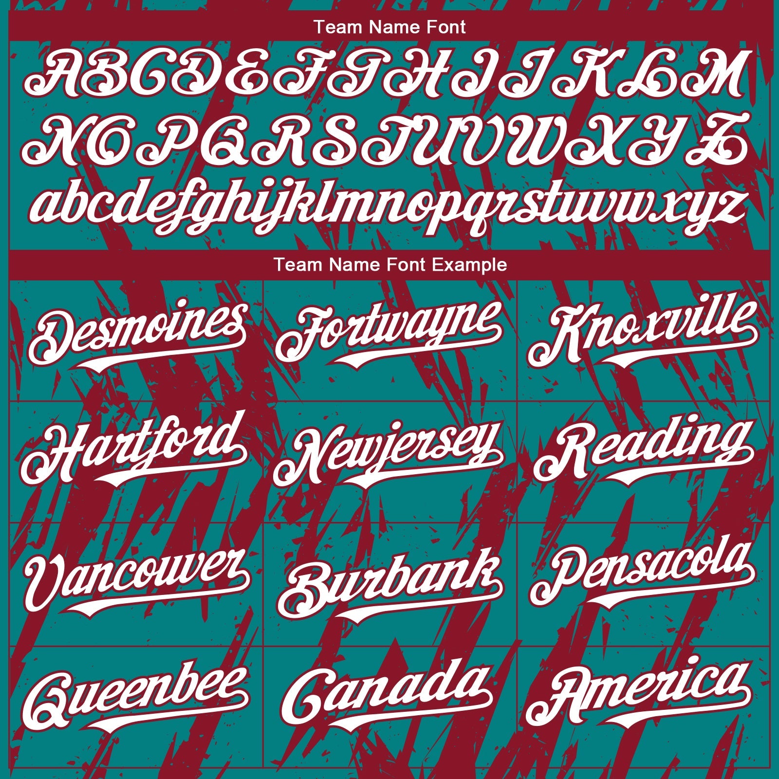 Custom Teal White-Crimson Splatter Torn Sharp Brush Stroke Authentic Baseball Jersey view 4