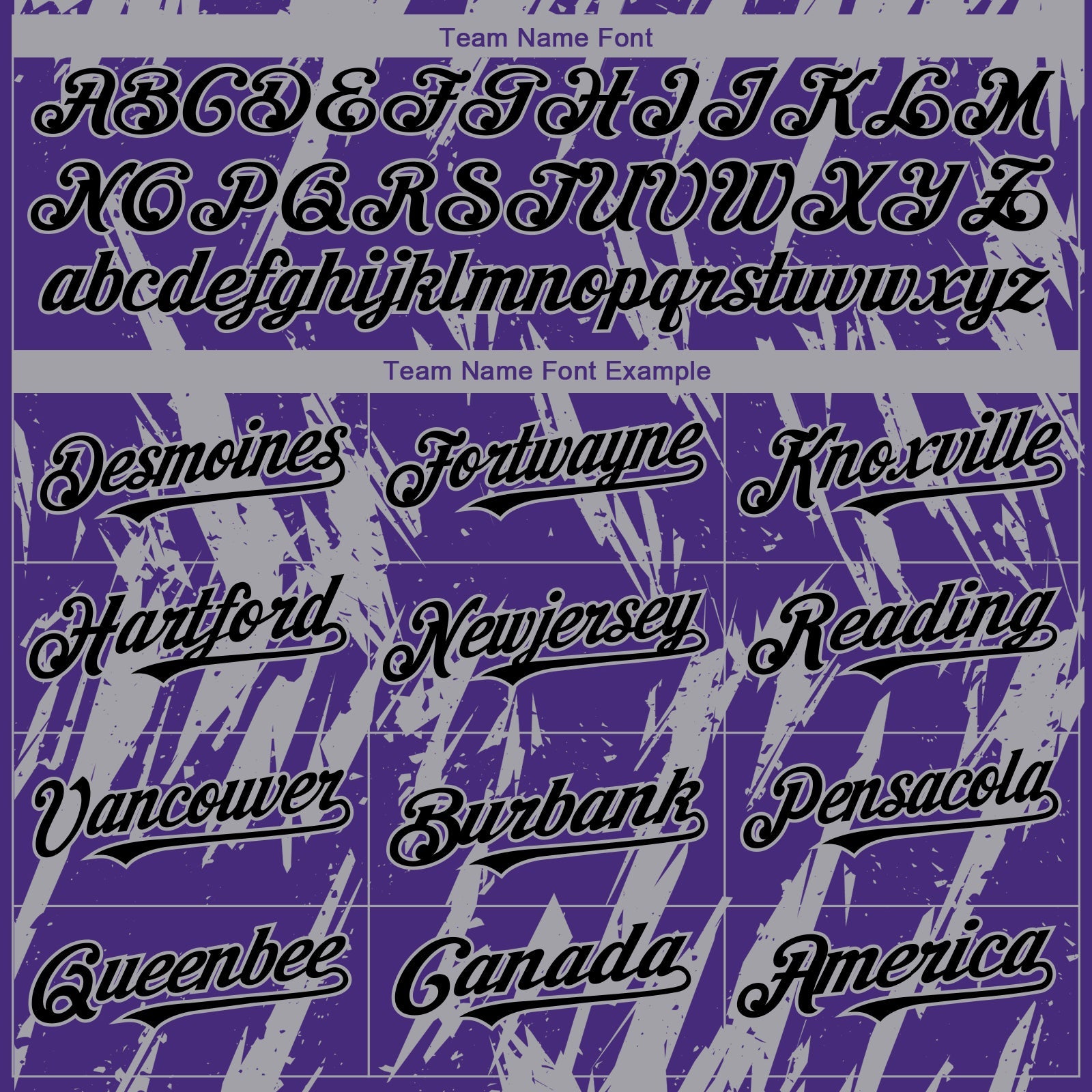 Custom Purple Gray Splatter Torn Sharp Brush Stroke Authentic Baseball Jersey view 4