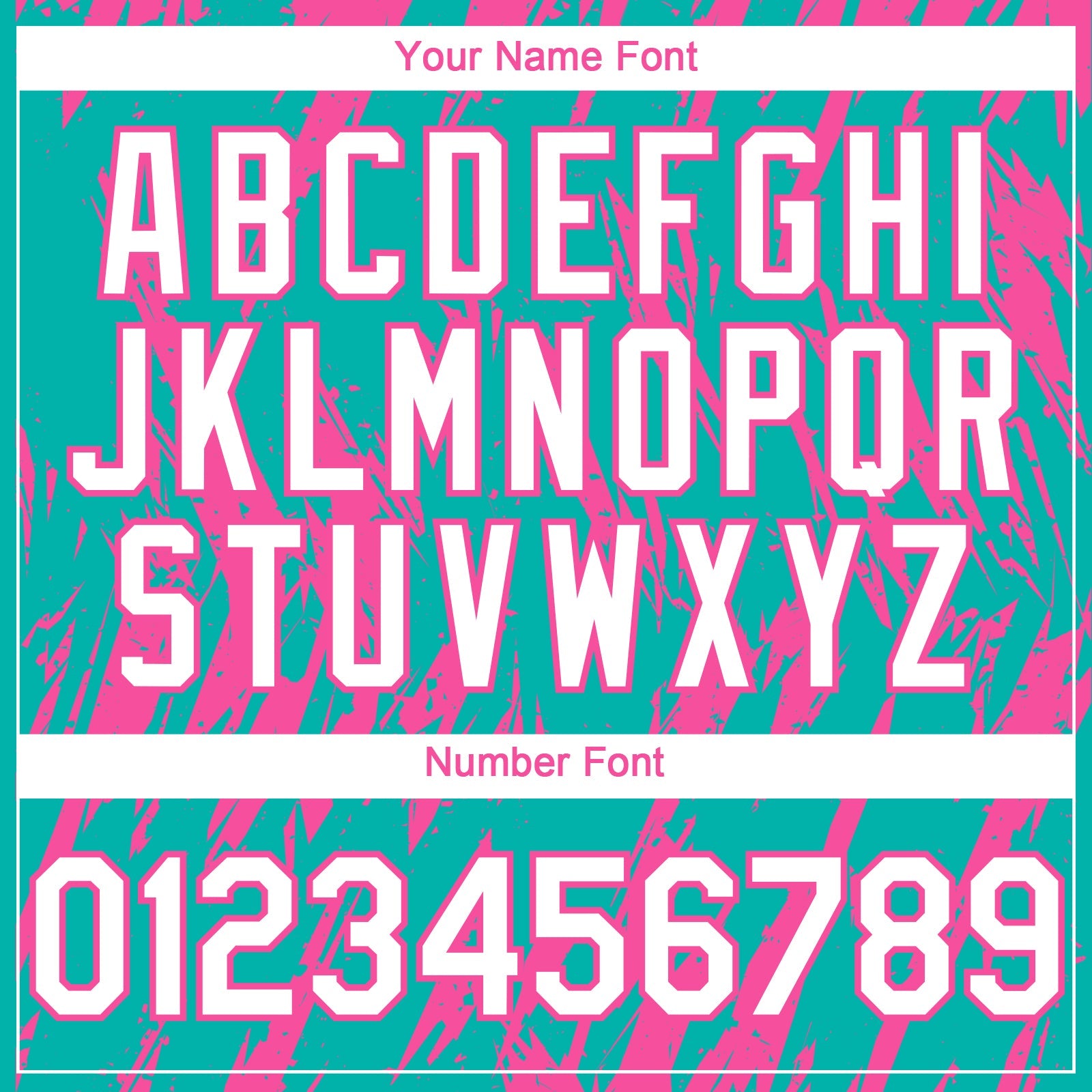 Custom Aqua White-Pink Splatter Torn Sharp Brush Stroke Authentic Baseball Jersey view 5