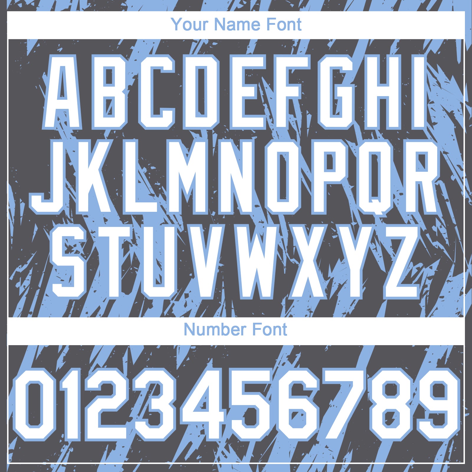 Custom Steel Gray White-Light Blue Splatter Torn Sharp Brush Stroke Authentic Baseball Jersey view 5