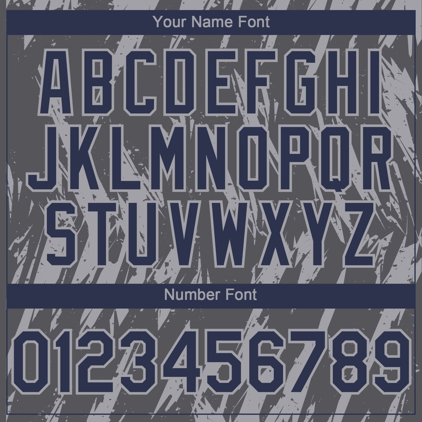 Custom Steel Gray Navy-Gray Splatter Torn Sharp Brush Stroke Authentic Baseball Jersey view 5