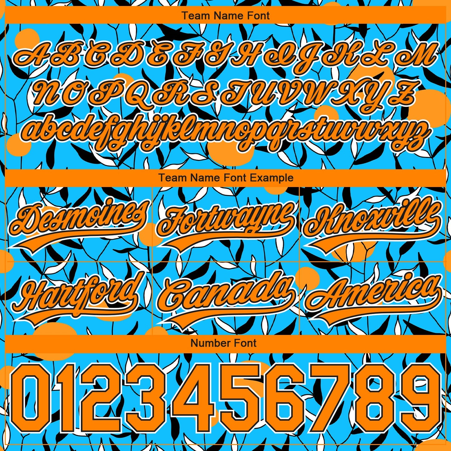 Custom Lakes Blue Bay Orange-Black 3D Pattern Hawaii Leaves And Orange Authentic Basketball Shorts view 3