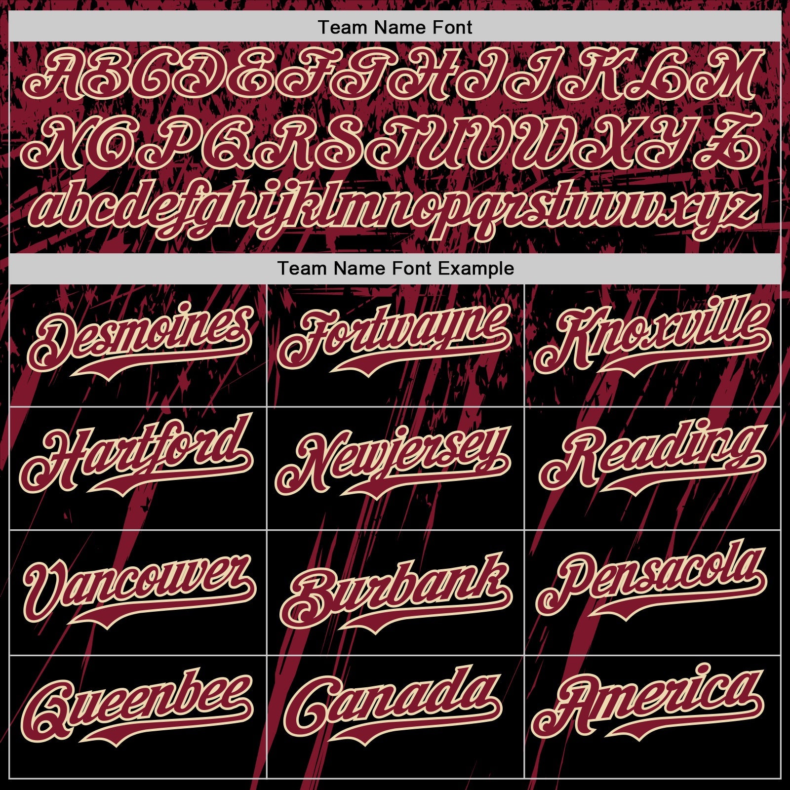 Custom Black Crimson-Cream Distressed Scratch Brush Stroke Authentic Baseball Jersey view 4