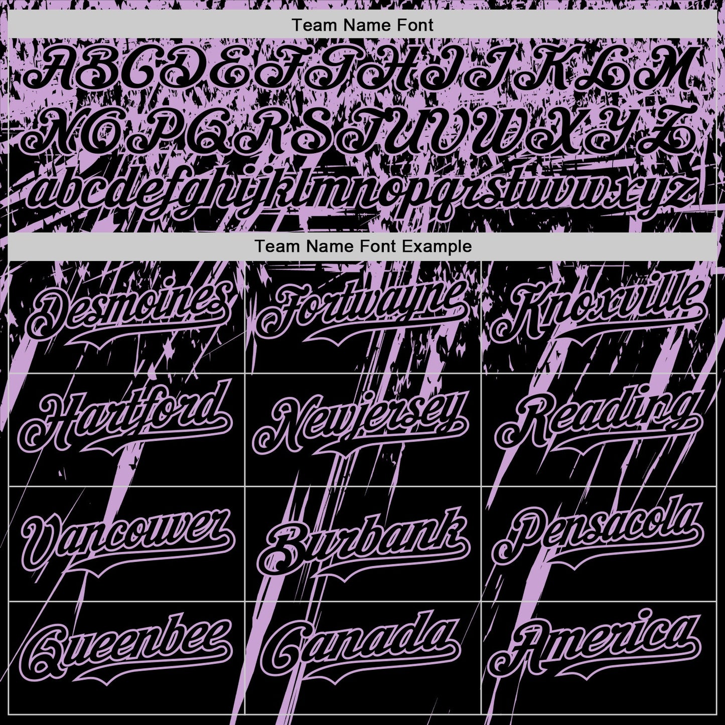 Custom Black Light Purple Distressed Scratch Brush Stroke Authentic Baseball Jersey view 4
