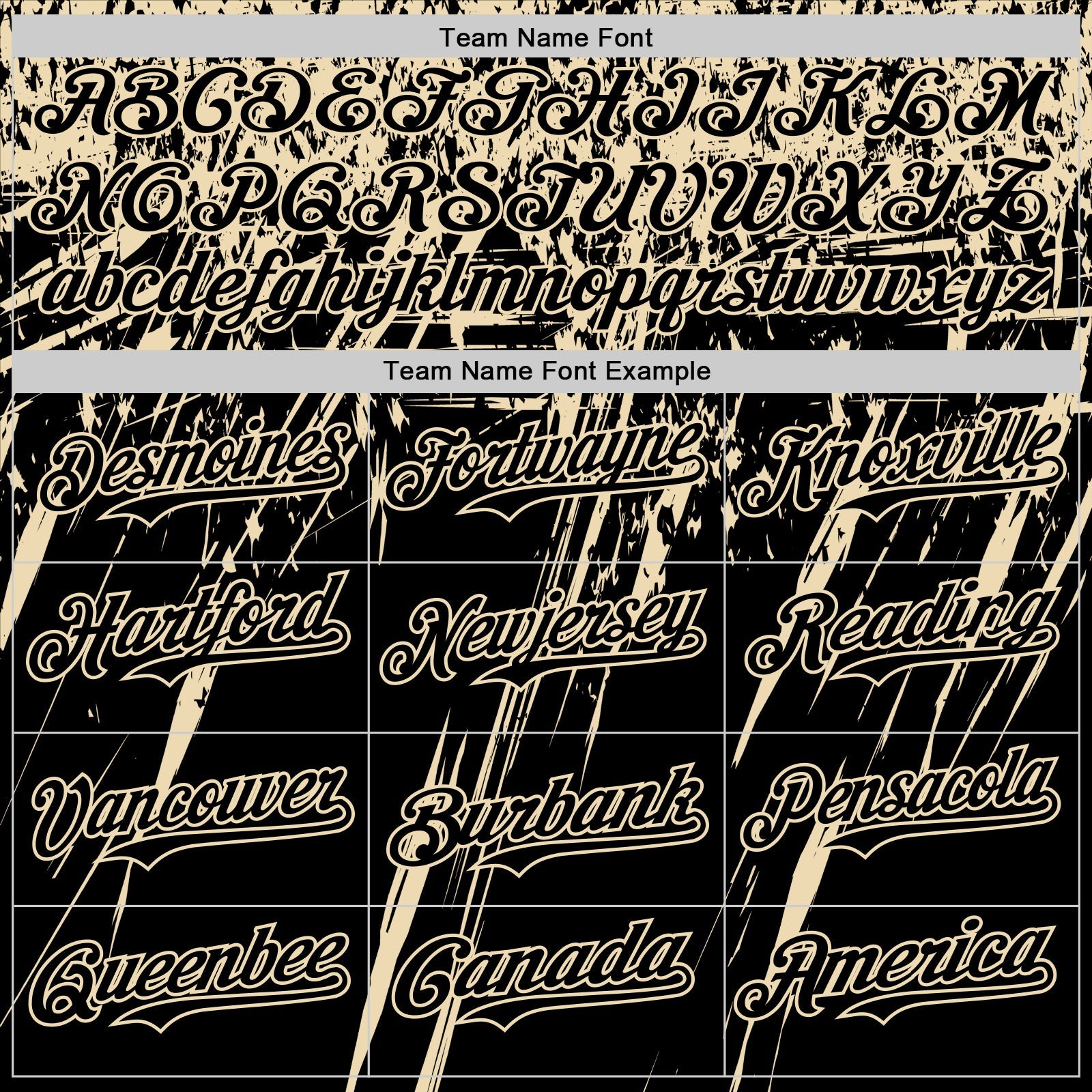 Custom Black Cream Distressed Scratch Brush Stroke Authentic Baseball Jersey view 4