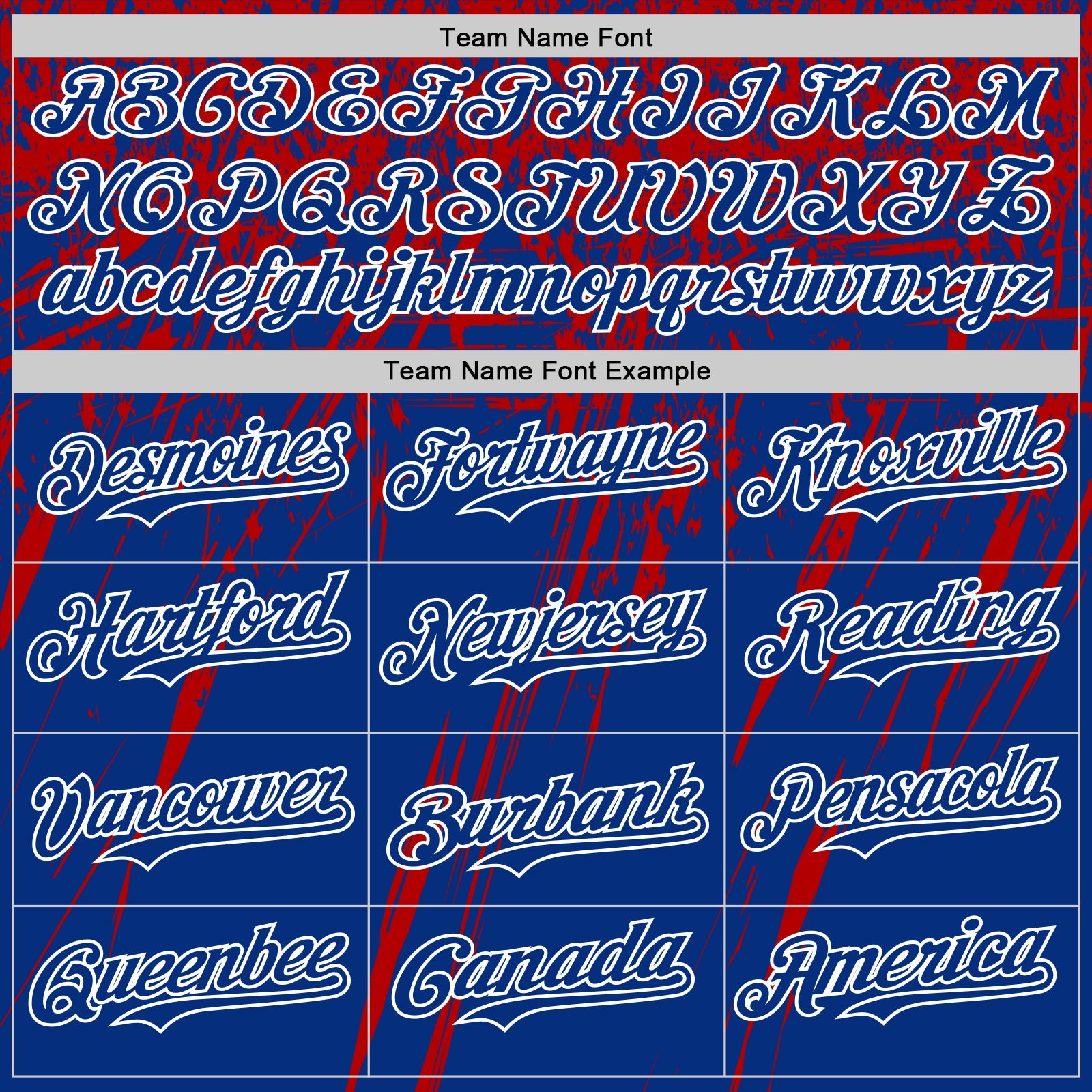 Custom Royal Red-White Distressed Scratch Brush Stroke Authentic Baseball Jersey view 4