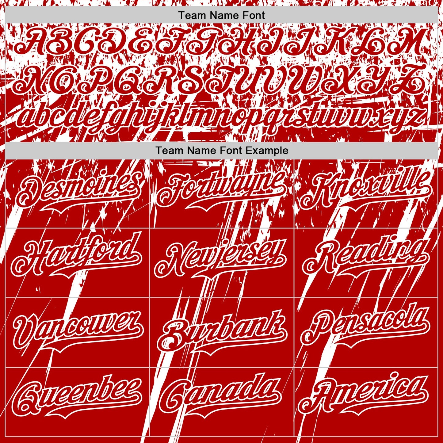 Custom Red White Distressed Scratch Brush Stroke Authentic Baseball Jersey view 4