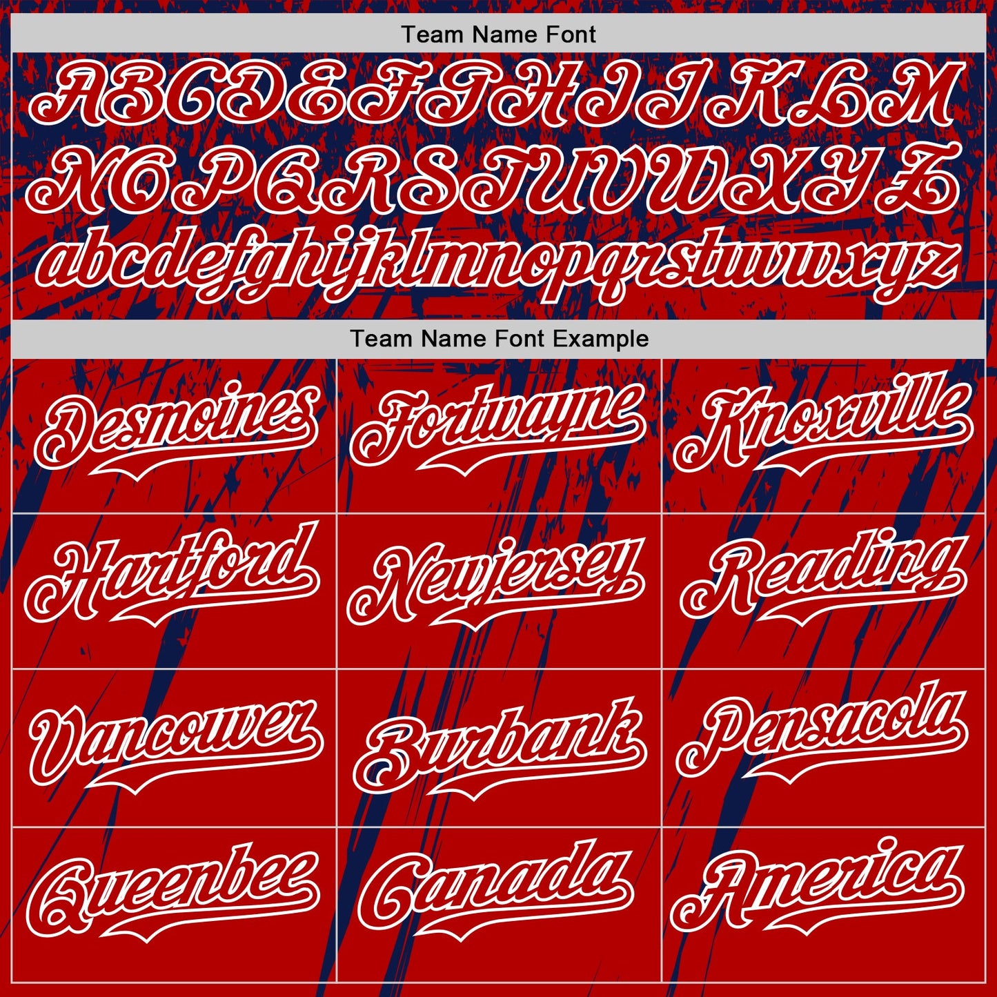 Custom Red Navy-White Distressed Scratch Brush Stroke Authentic Baseball Jersey view 4
