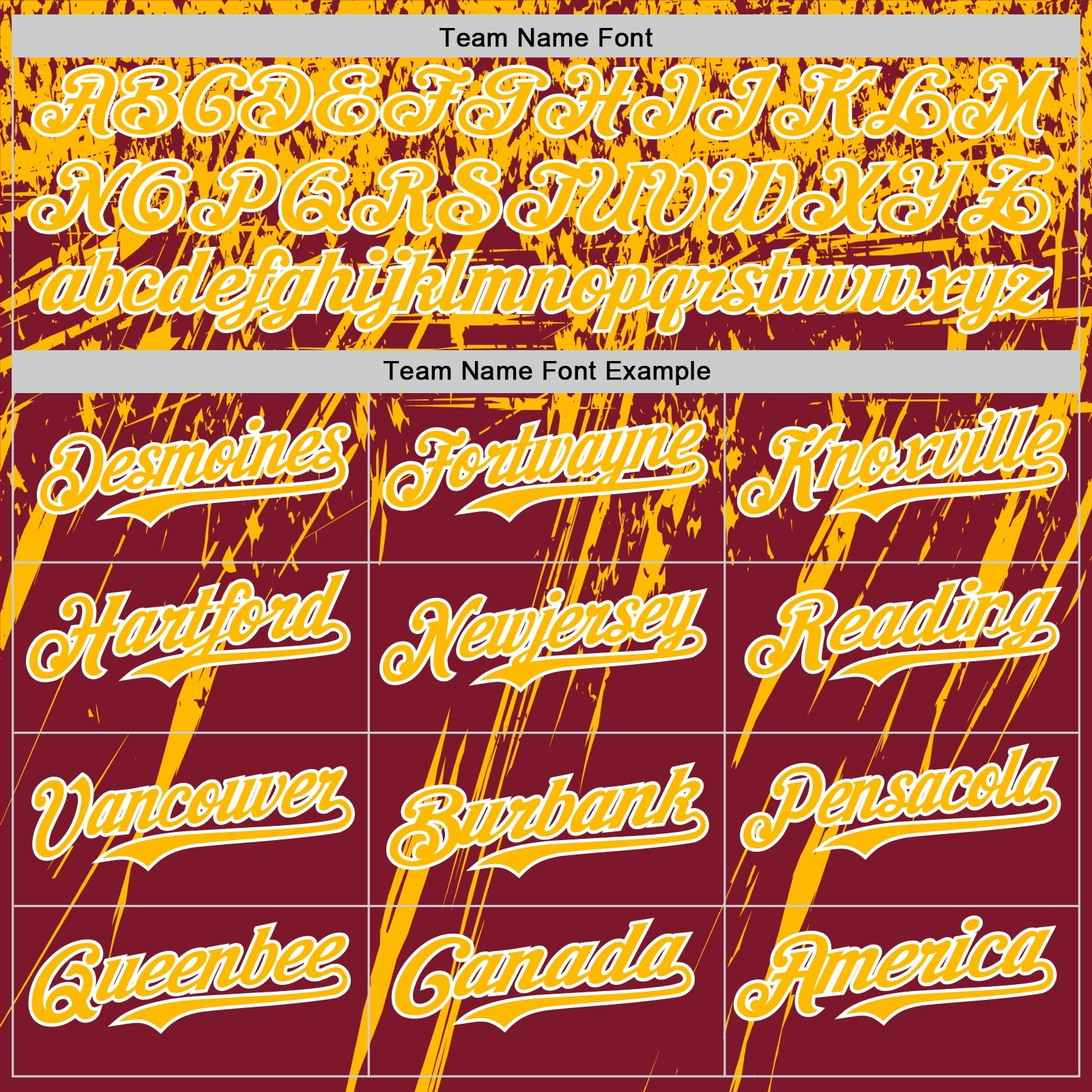 Custom Crimson Gold-White Distressed Scratch Brush Stroke Authentic Baseball Jersey view 4