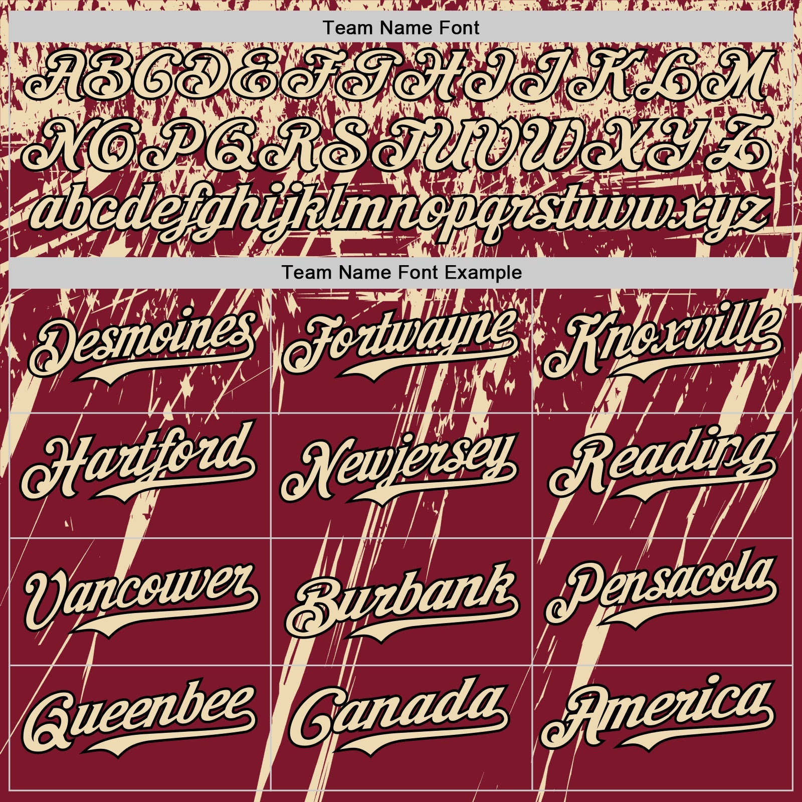 Custom Crimson Cream-Black Distressed Scratch Brush Stroke Authentic Baseball Jersey view 4
