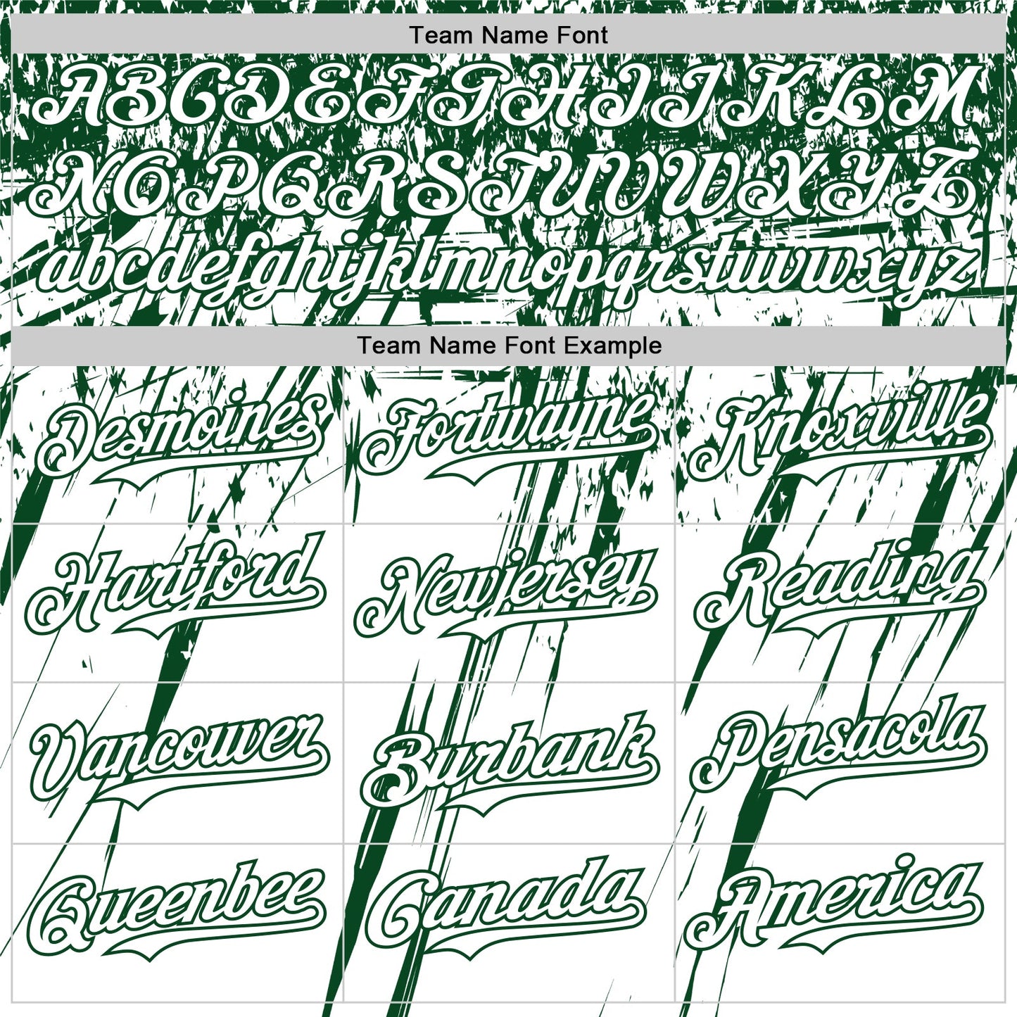 Custom White Green Distressed Scratch Brush Stroke Authentic Baseball Jersey view 4