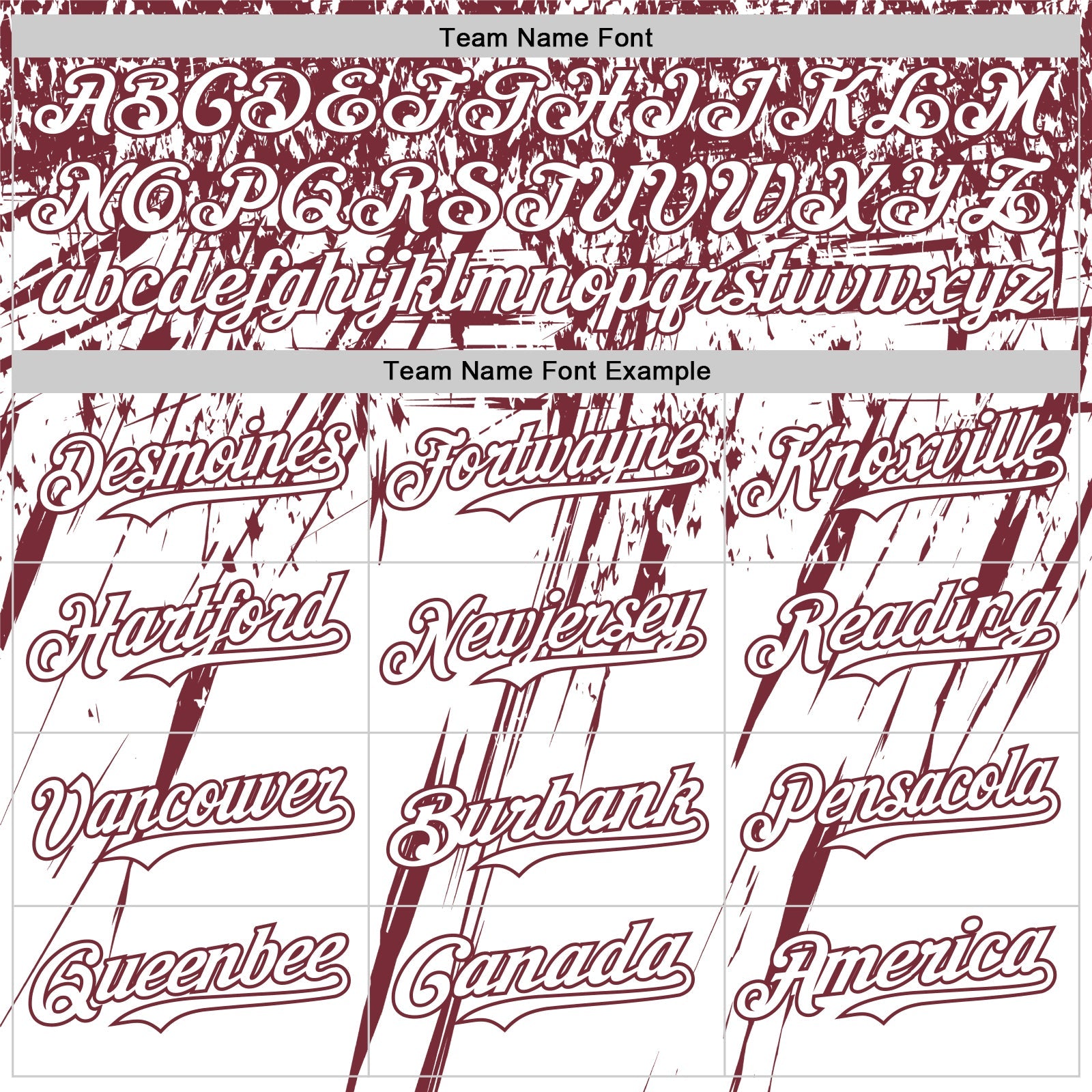 Custom White Burgundy Distressed Scratch Brush Stroke Authentic Baseball Jersey view 4