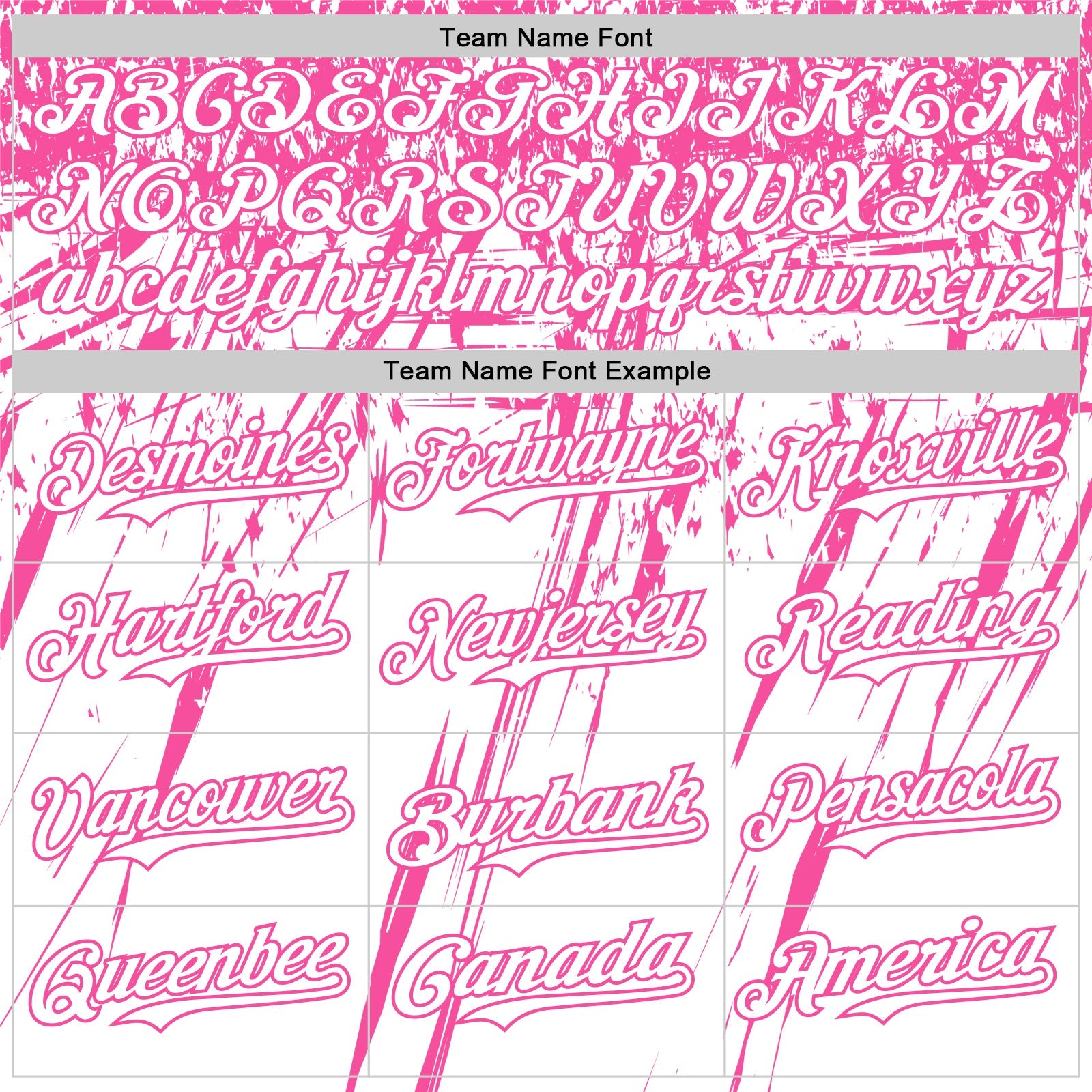 Custom White Pink Distressed Scratch Brush Stroke Authentic Baseball Jersey view 4