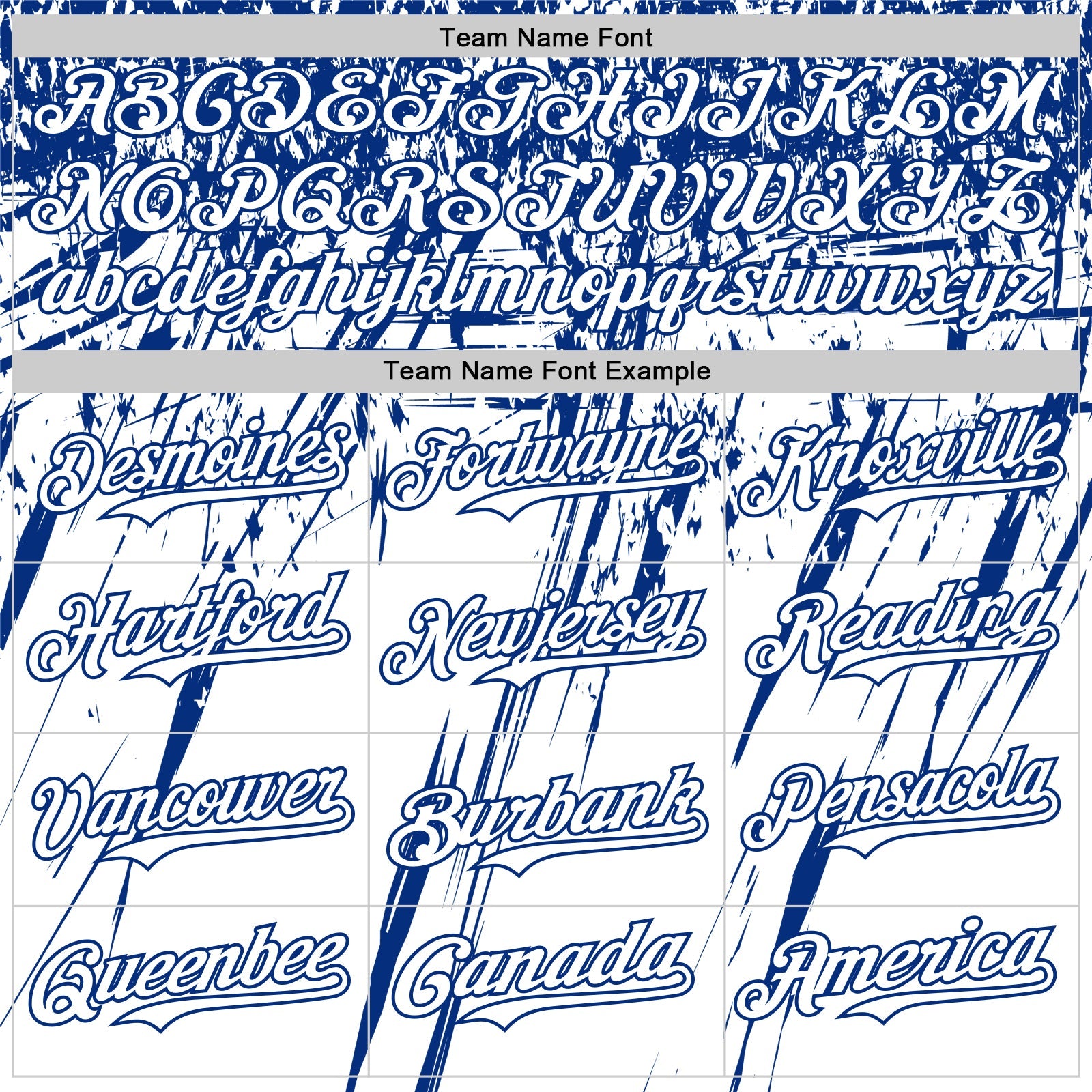 Custom White Royal Distressed Scratch Brush Stroke Authentic Baseball Jersey view 4