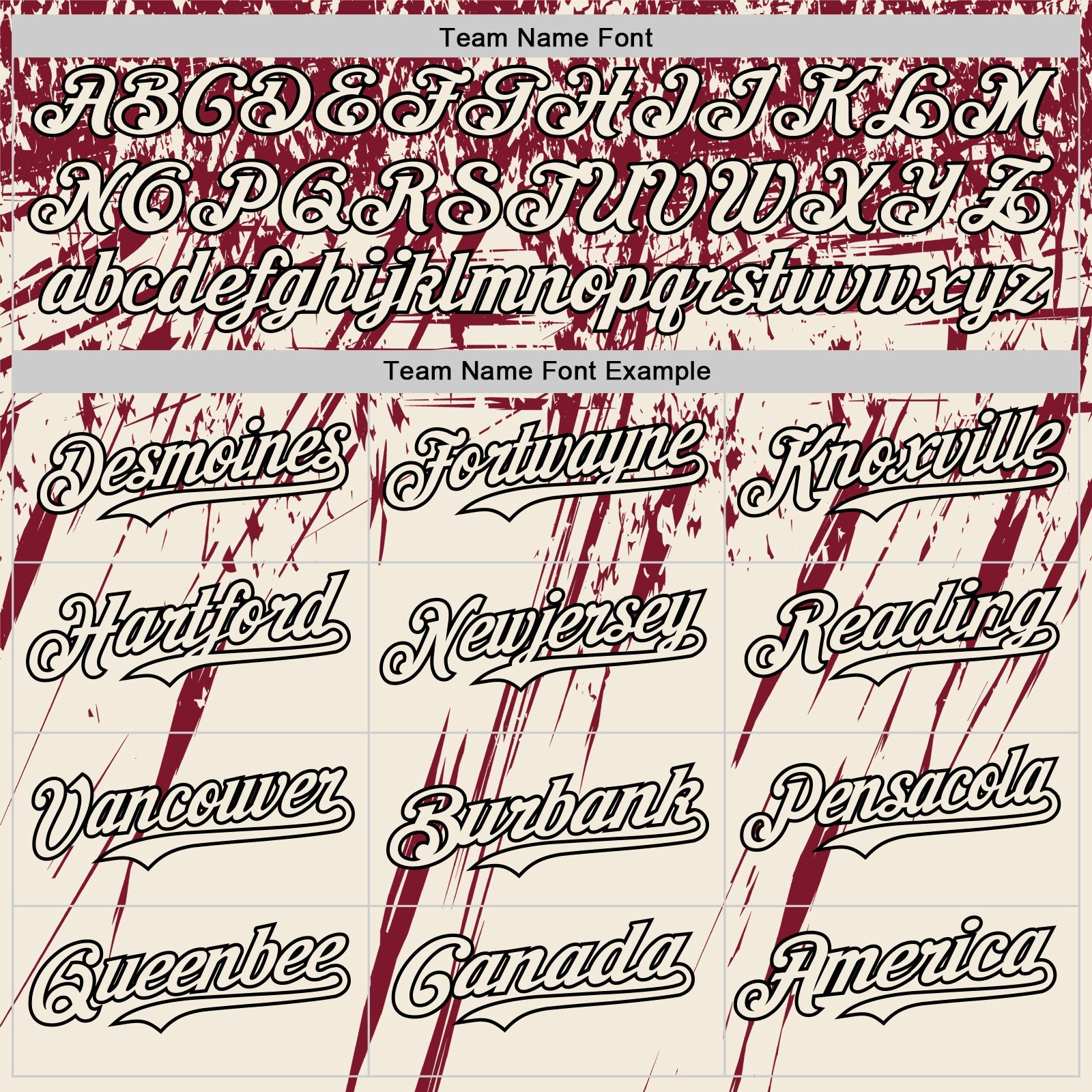Custom Cream Crimson-Black Distressed Scratch Brush Stroke Authentic Baseball Jersey view 4