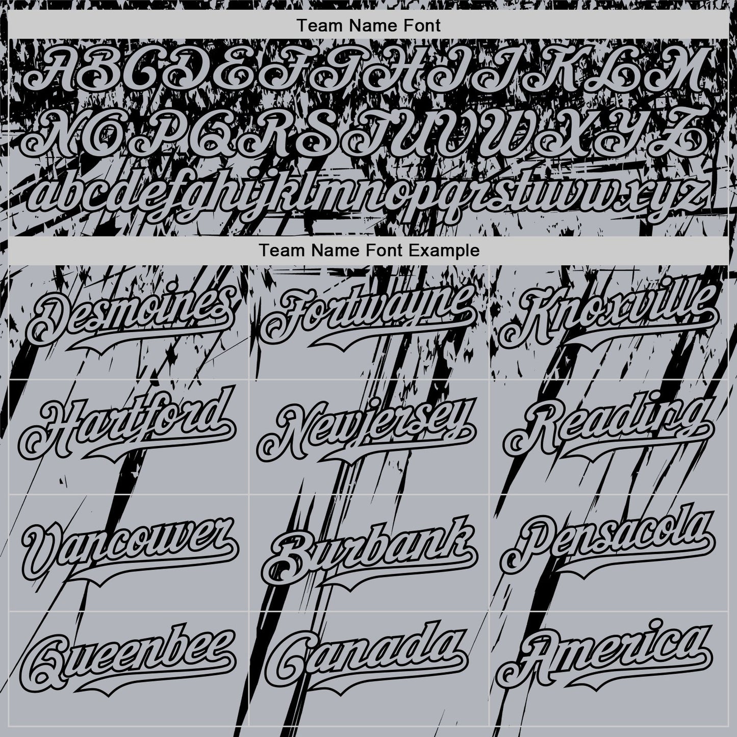 Custom Gray Black Distressed Scratch Brush Stroke Authentic Baseball Jersey view 4