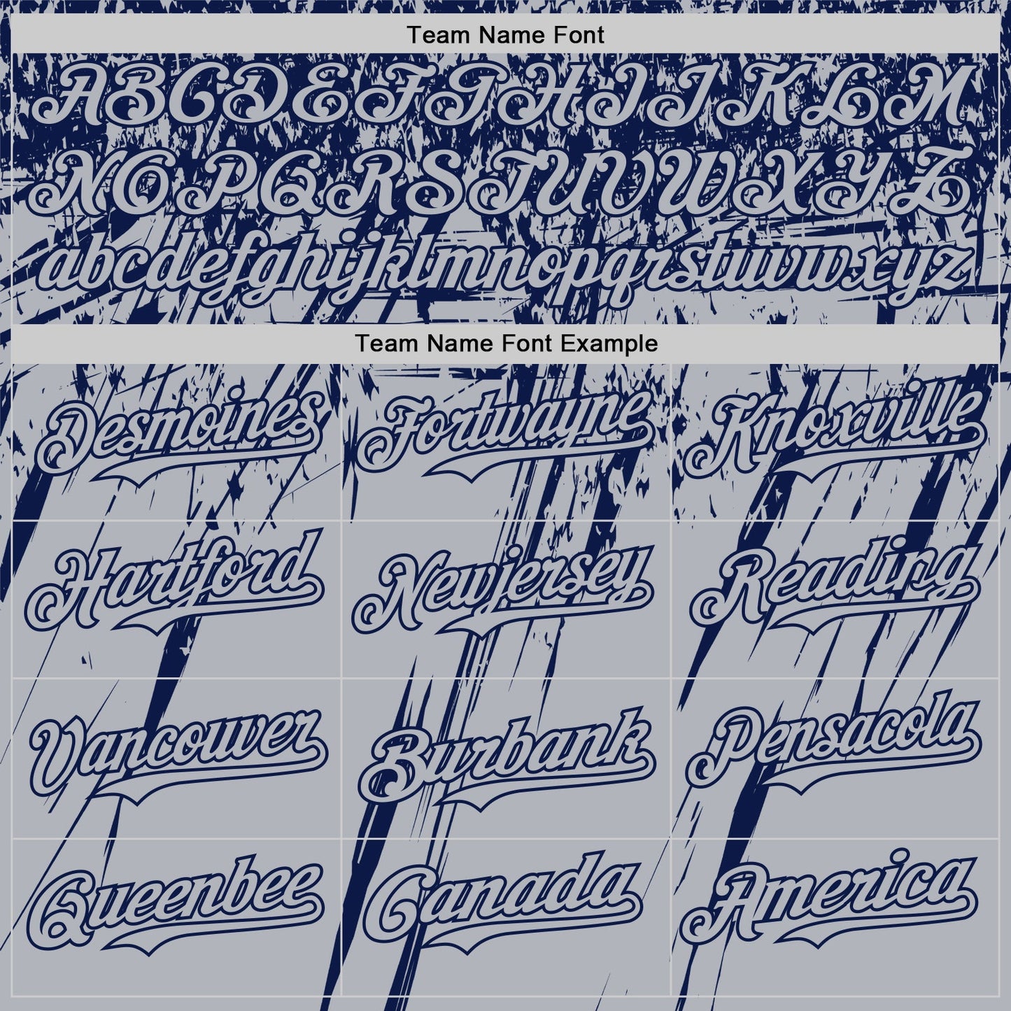 Custom Gray Navy Distressed Scratch Brush Stroke Authentic Baseball Jersey view 4