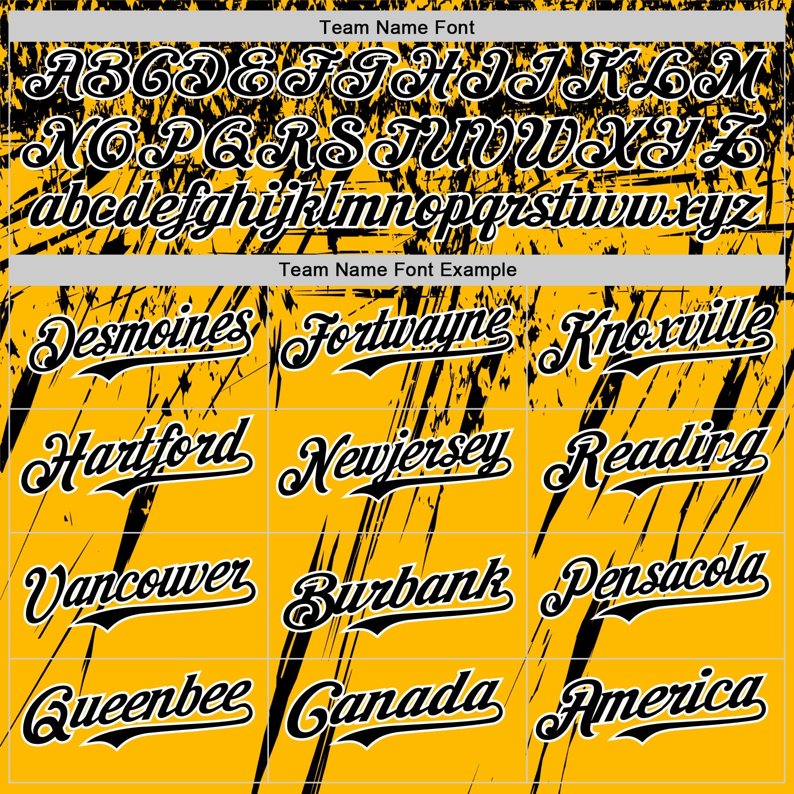 Custom Gold Black-White Distressed Scratch Brush Stroke Authentic Baseball Jersey view 4