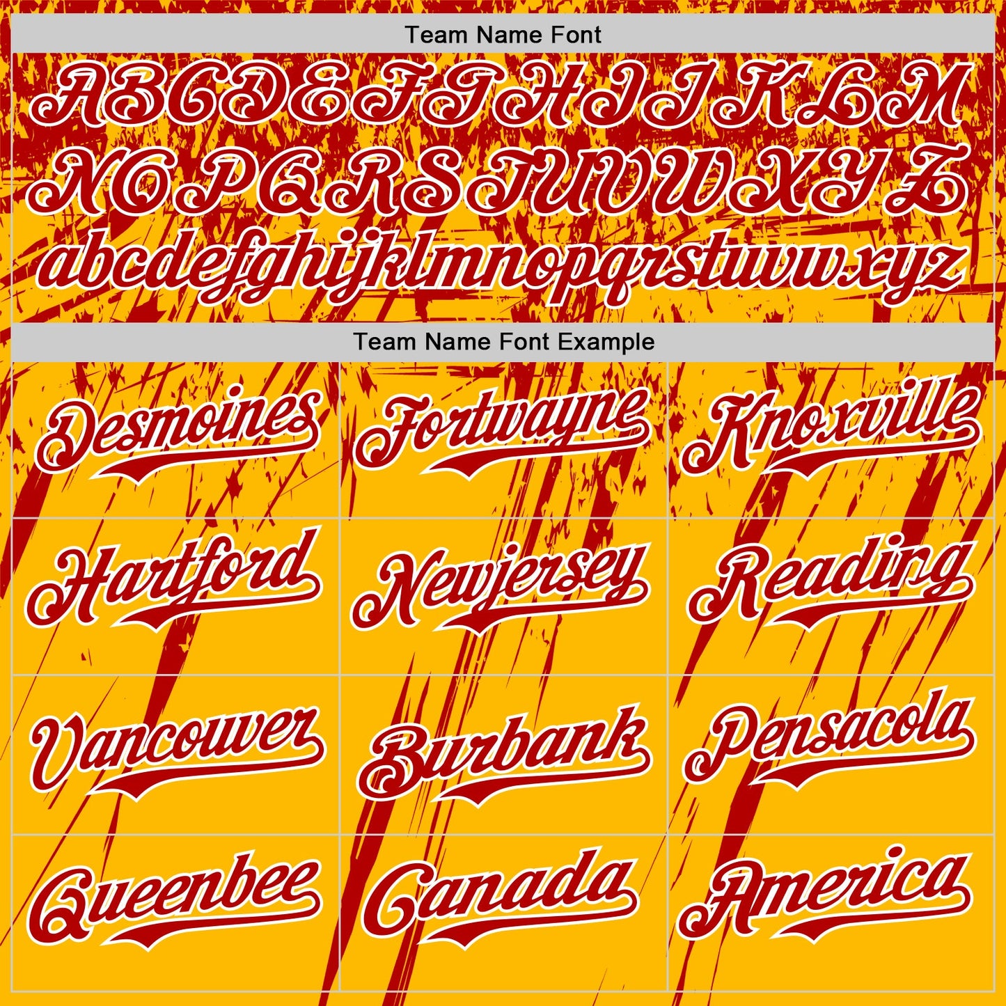 Custom Gold Red-White Distressed Scratch Brush Stroke Authentic Baseball Jersey view 4
