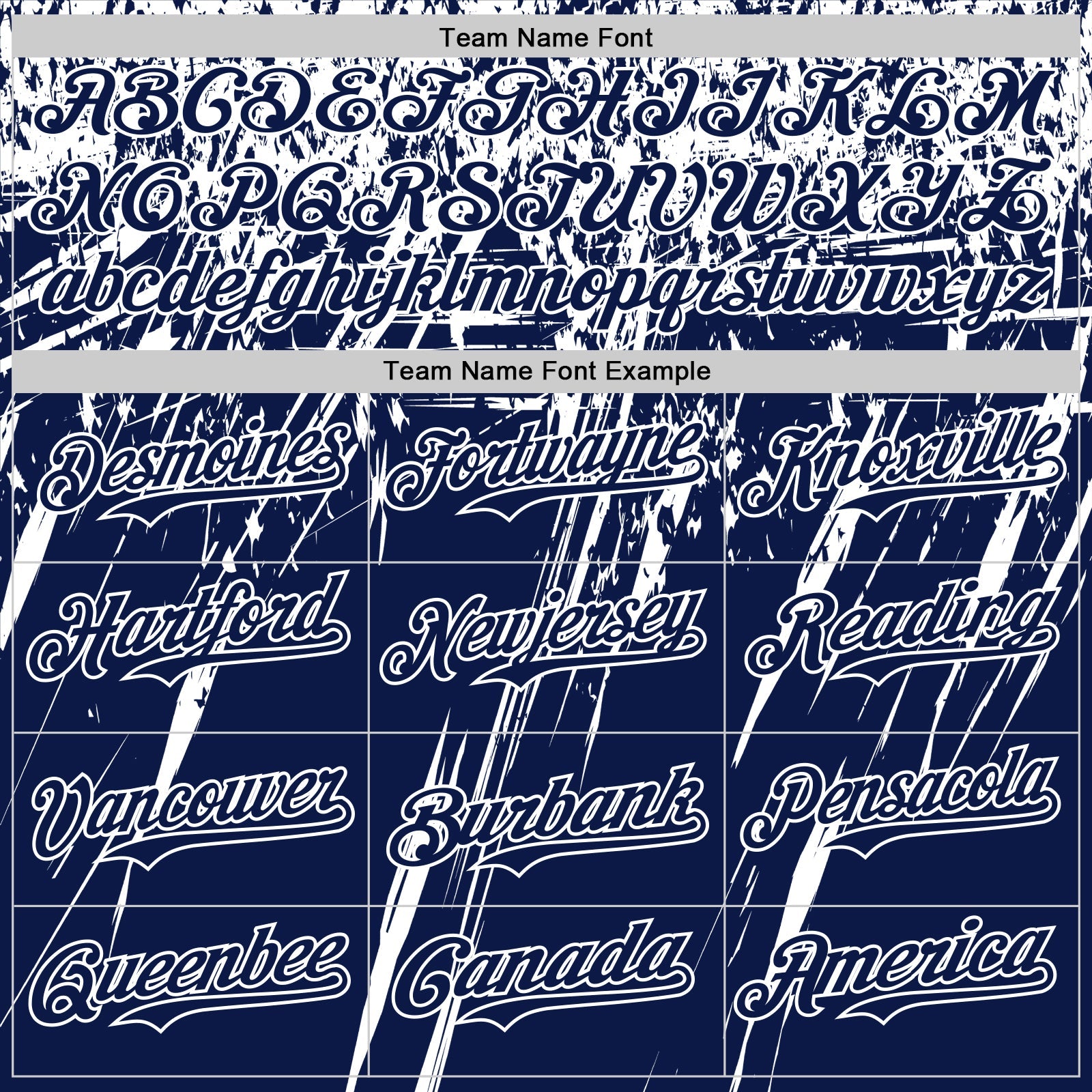 Custom Navy White Distressed Scratch Brush Stroke Authentic Baseball Jersey view 4