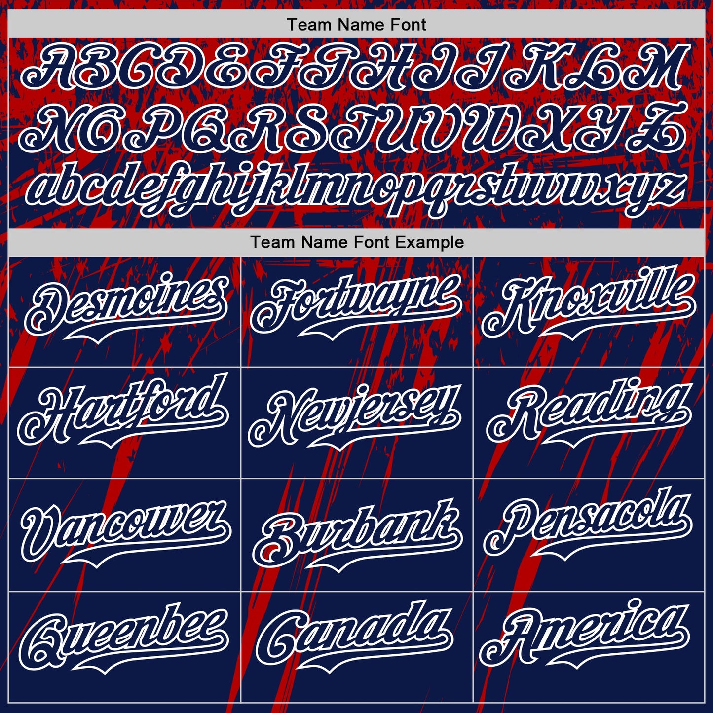 Custom Navy Red-White Distressed Scratch Brush Stroke Authentic Baseball Jersey view 4
