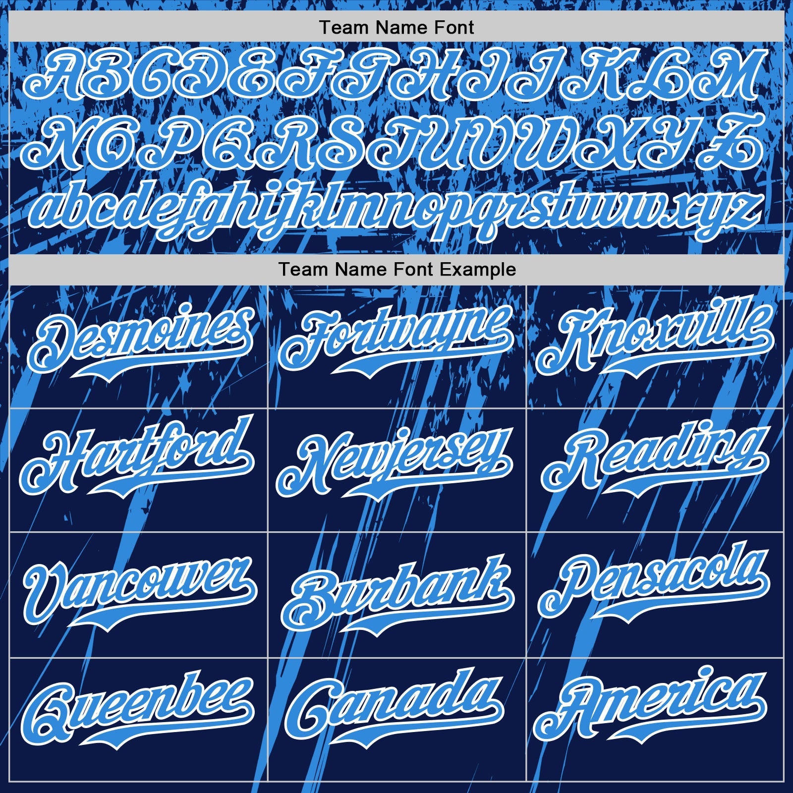 Custom Navy Electric Blue-White Distressed Scratch Brush Stroke Authentic Baseball Jersey view 4
