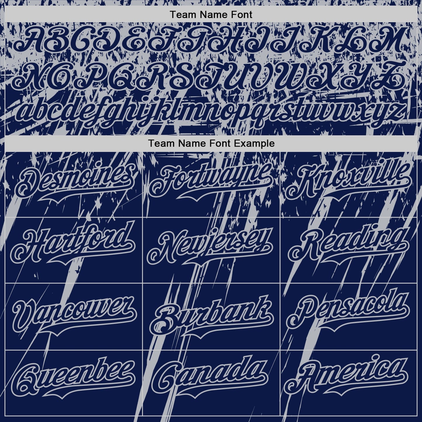 Custom Navy Gray Distressed Scratch Brush Stroke Authentic Baseball Jersey view 4