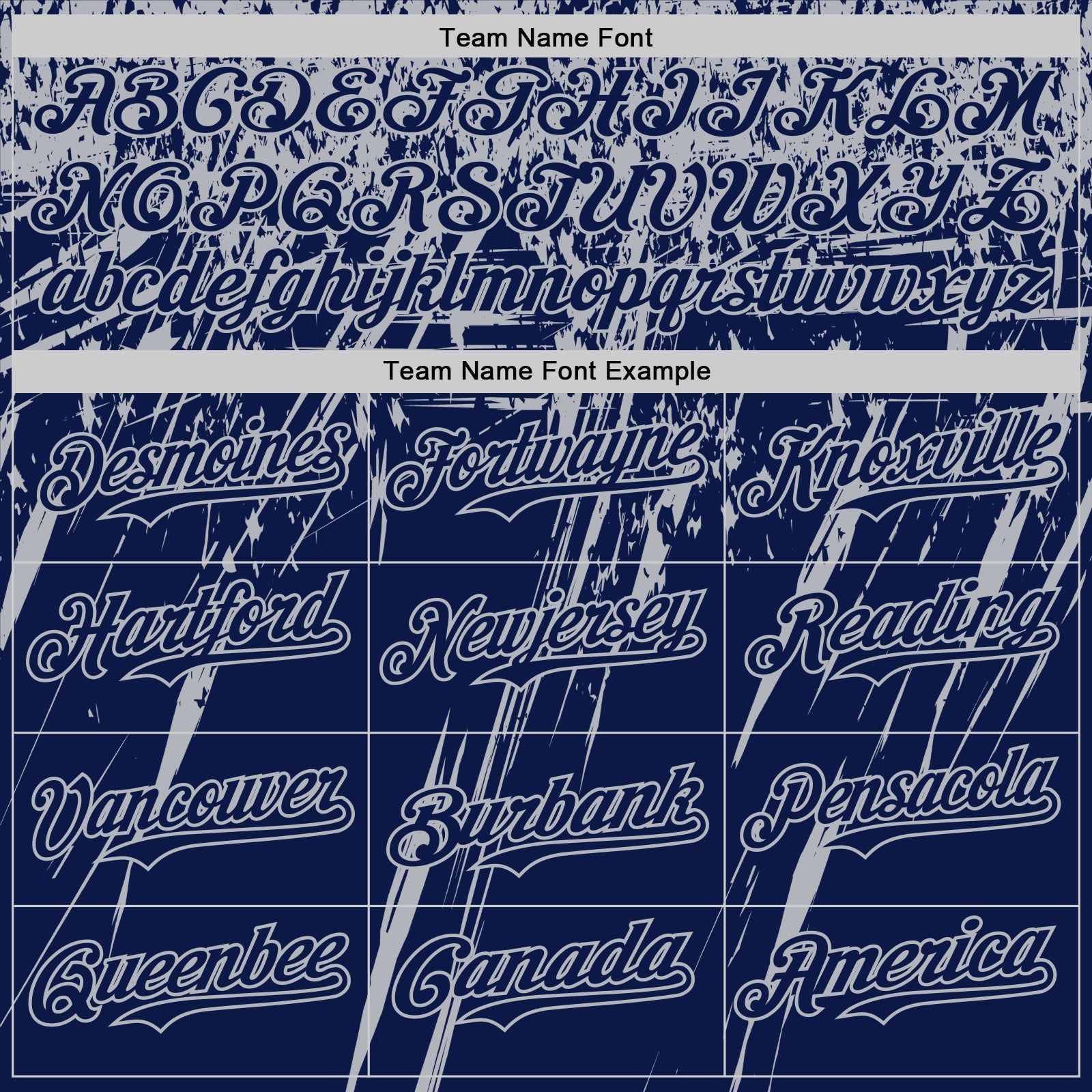 Custom Navy Gray Distressed Scratch Brush Stroke Authentic Baseball Jersey view 4