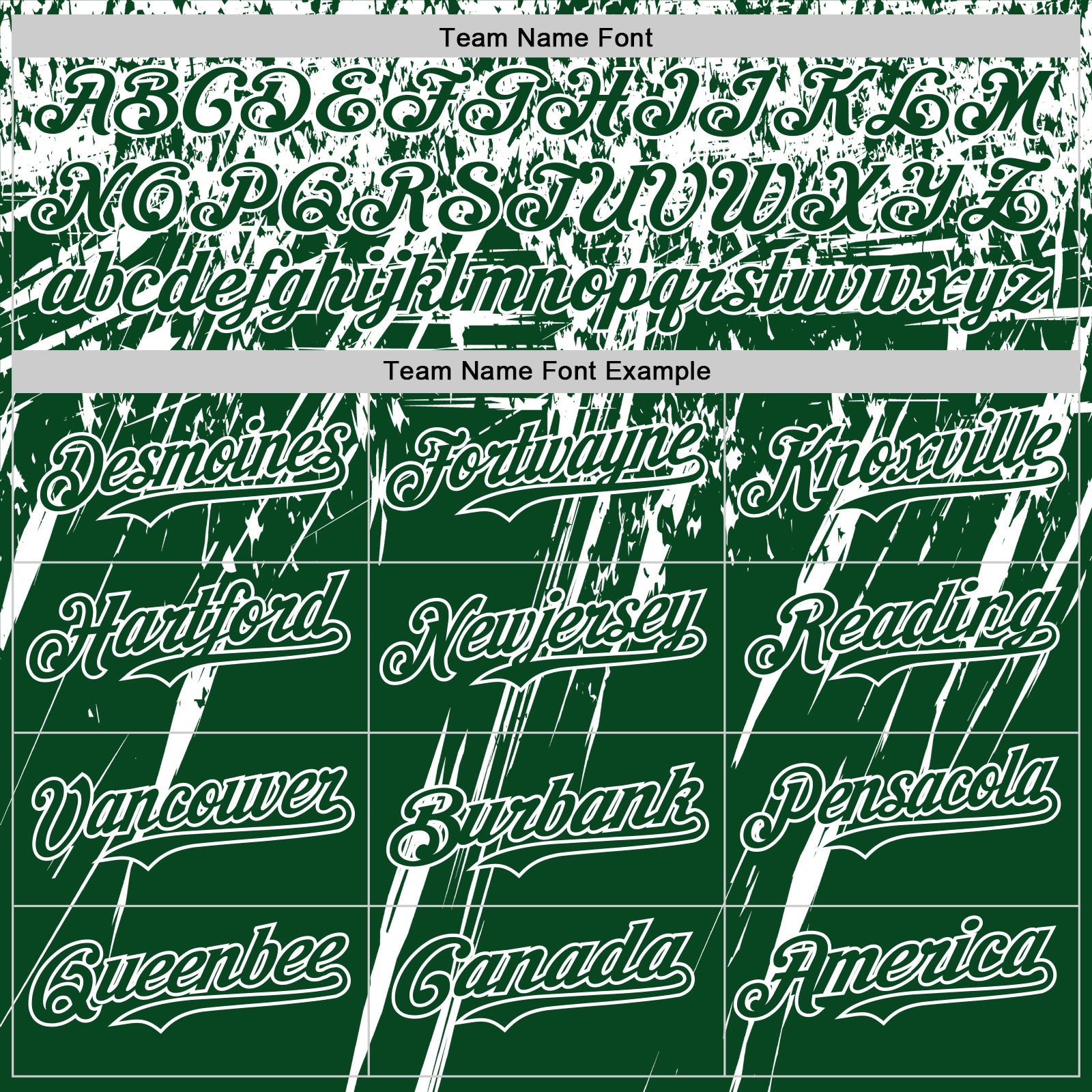 Custom Green White Distressed Scratch Brush Stroke Authentic Baseball Jersey view 4