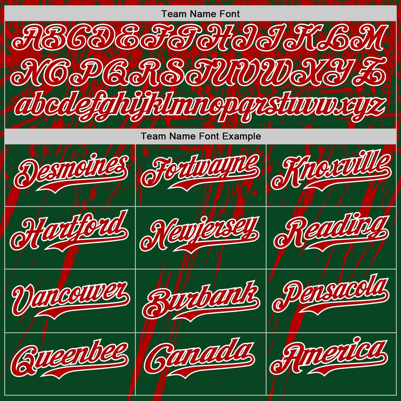 Custom Green Red-White Distressed Scratch Brush Stroke Authentic Baseball Jersey view 4