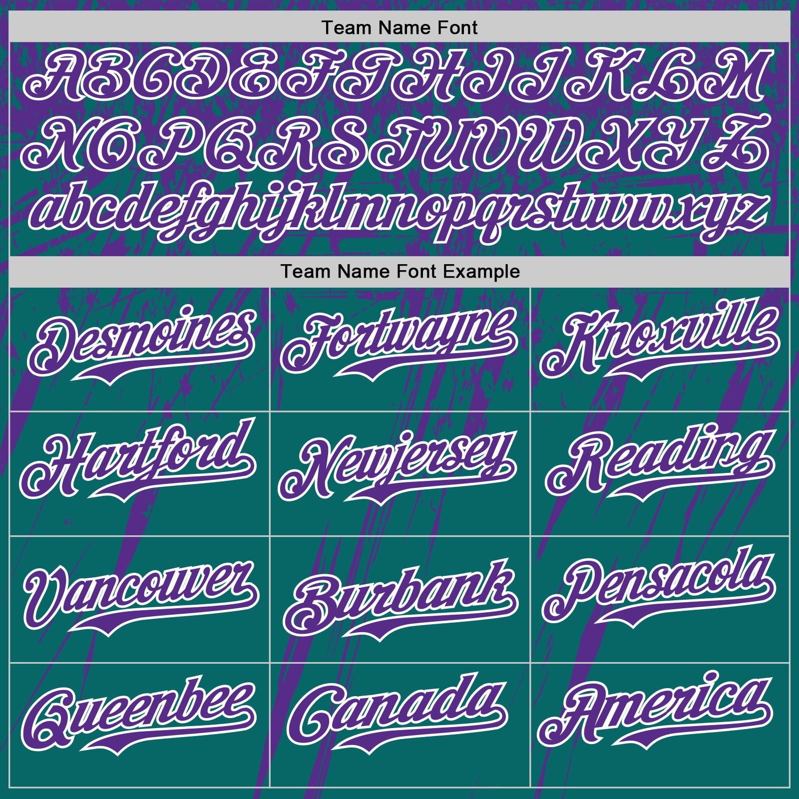 Custom Teal Purple-White Distressed Scratch Brush Stroke Authentic Baseball Jersey view 4