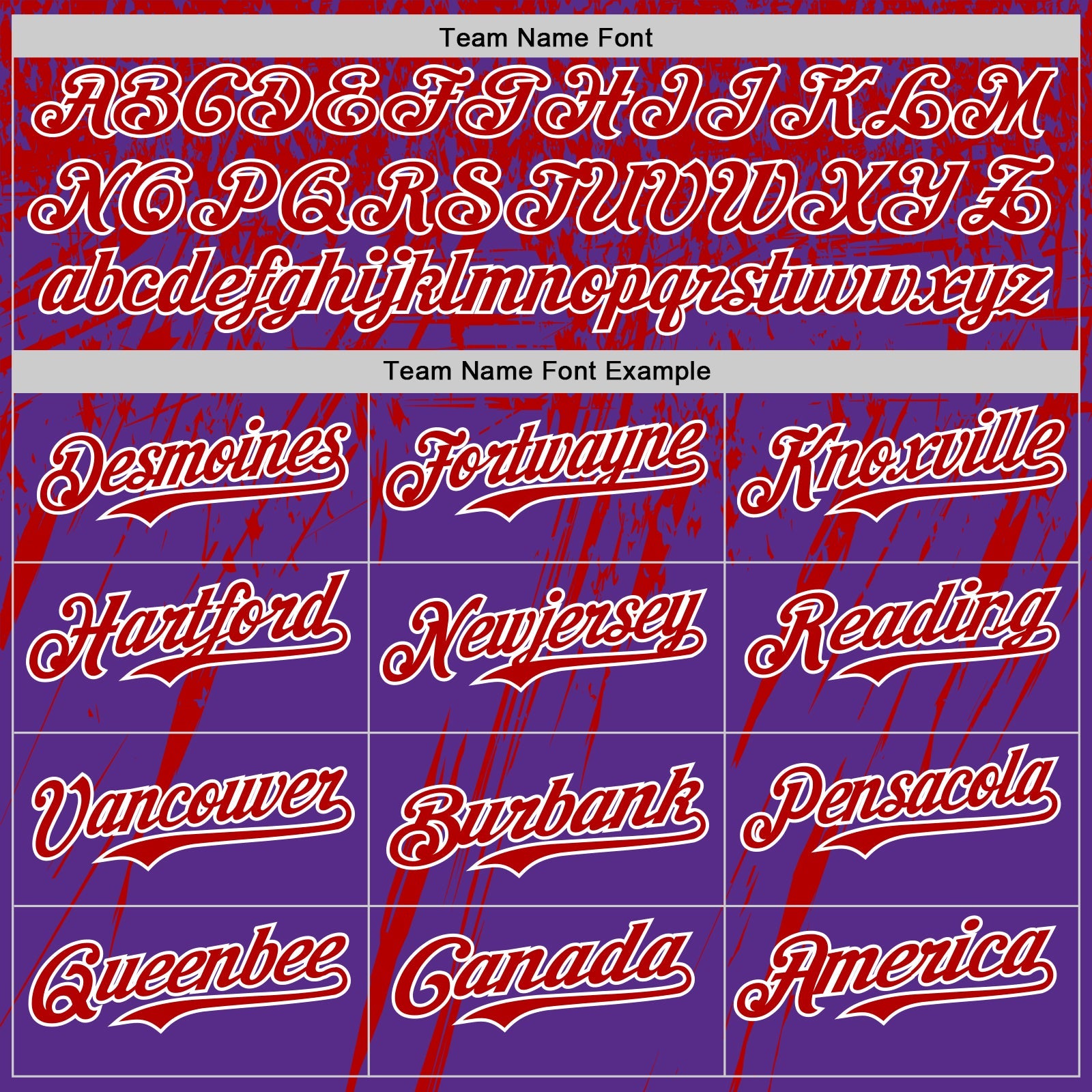 Custom Purple Red-White Distressed Scratch Brush Stroke Authentic Baseball Jersey view 4