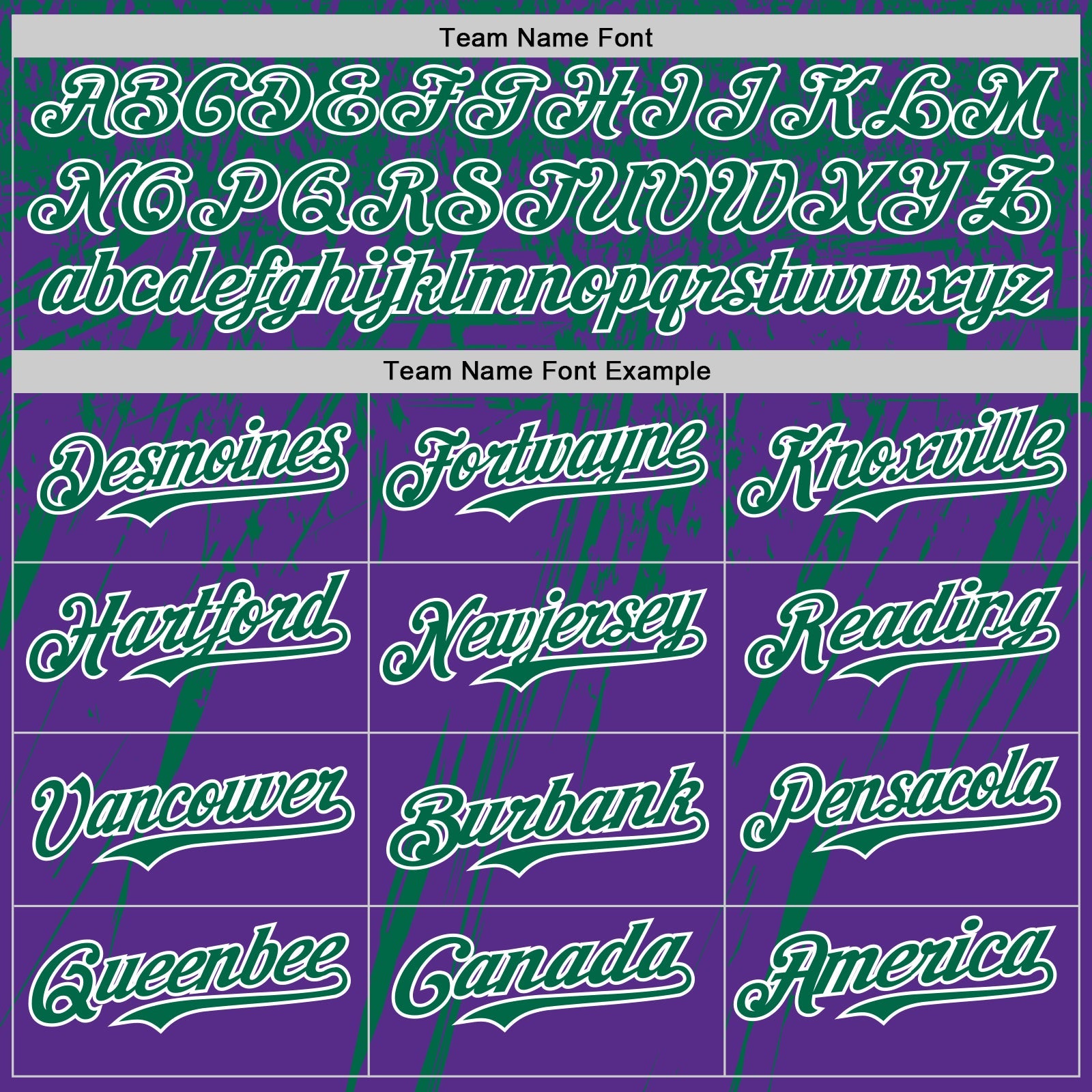Custom Purple Kelly Green-White Distressed Scratch Brush Stroke Authentic Baseball Jersey view 4
