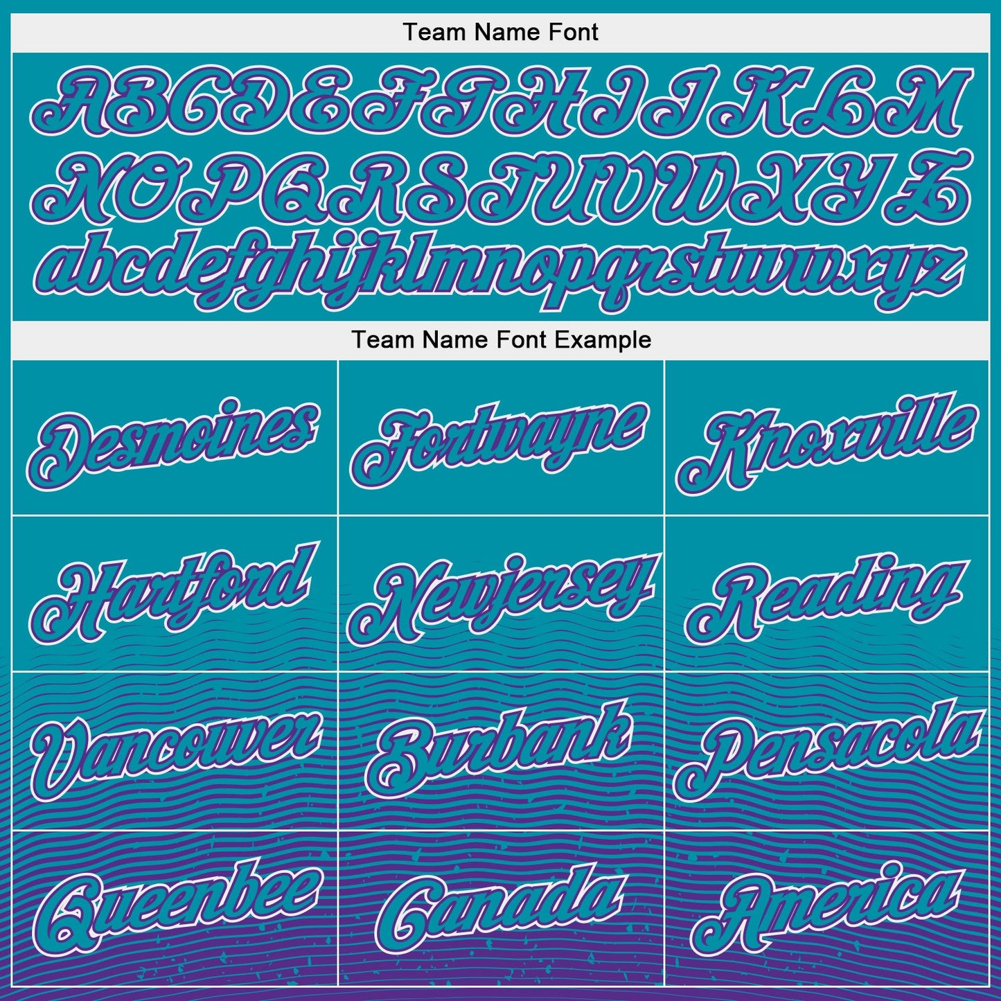 Custom Teal Purple-White Fade Fashion Authentic City Edition Basketball Jersey view 3