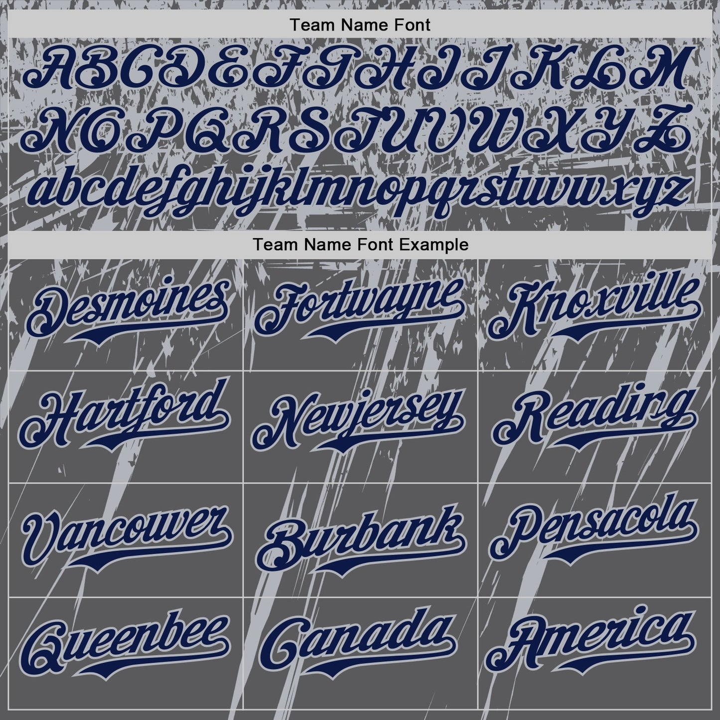 Custom Steel Gray Navy-Gray Distressed Scratch Brush Stroke Authentic Baseball Jersey view 4