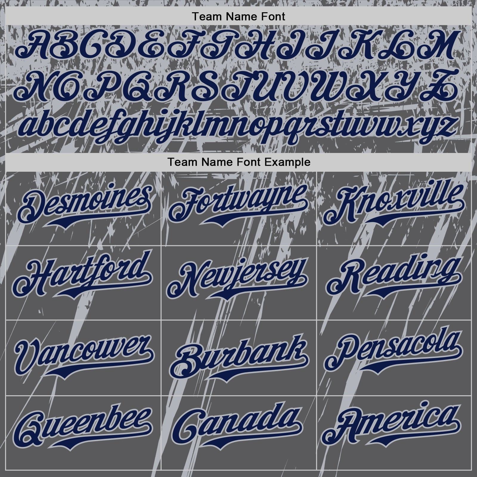 Custom Steel Gray Navy-Gray Distressed Scratch Brush Stroke Authentic Baseball Jersey view 4