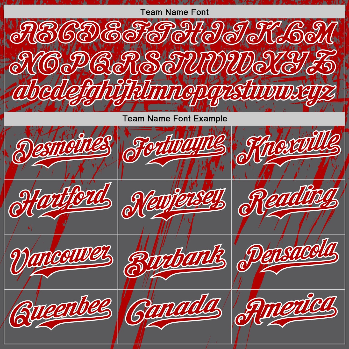 Custom Steel Gray Red-White Distressed Scratch Brush Stroke Authentic Baseball Jersey view 4