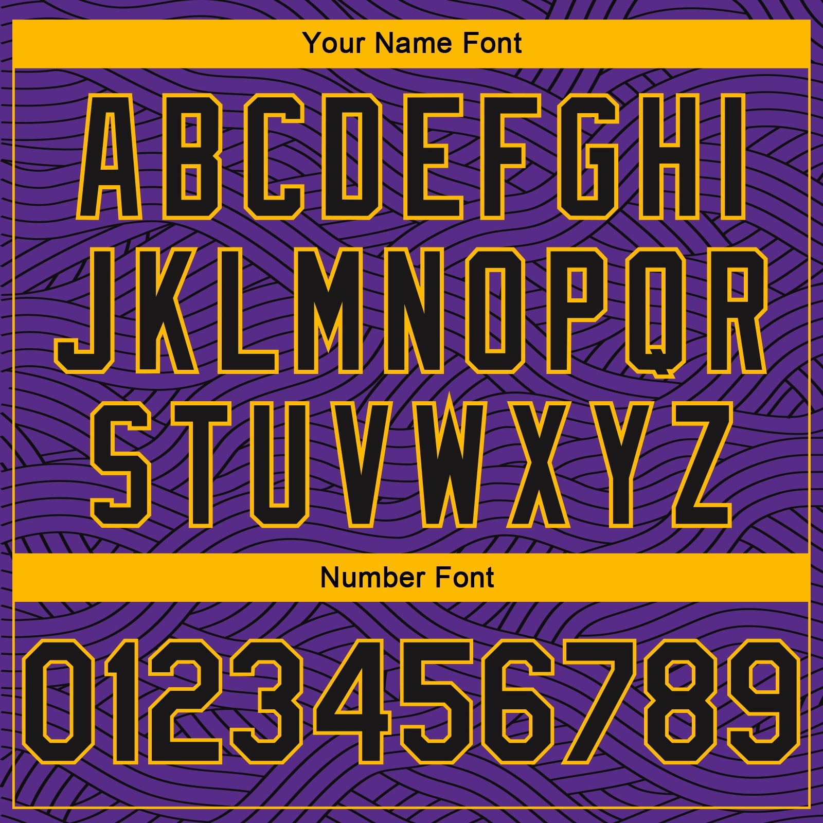 Custom Purple Black-Gold Authentic City Edition Basketball Jersey view 4