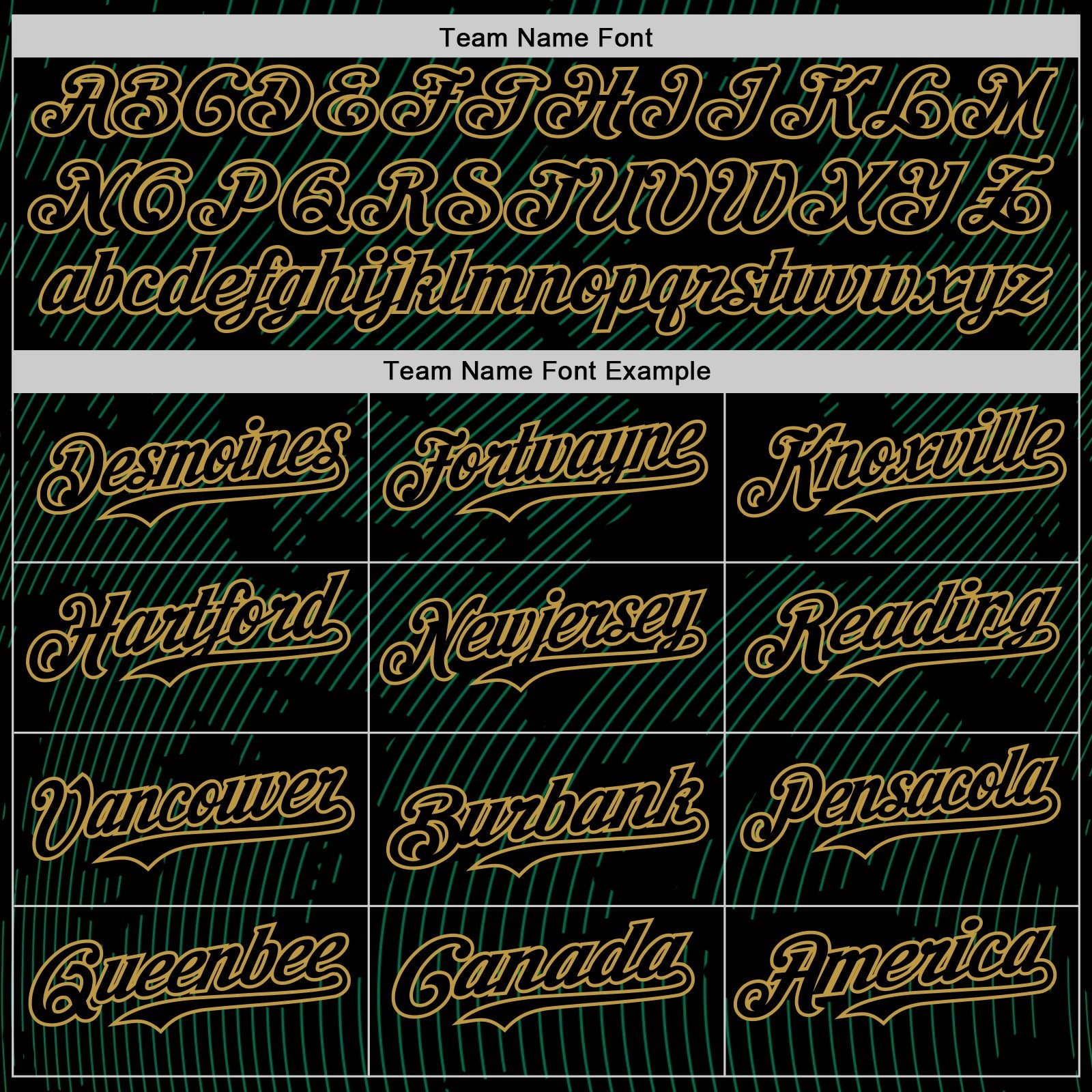 Custom Black Kelly Green-Old Gold Curve Lines Authentic Baseball Jersey view 4