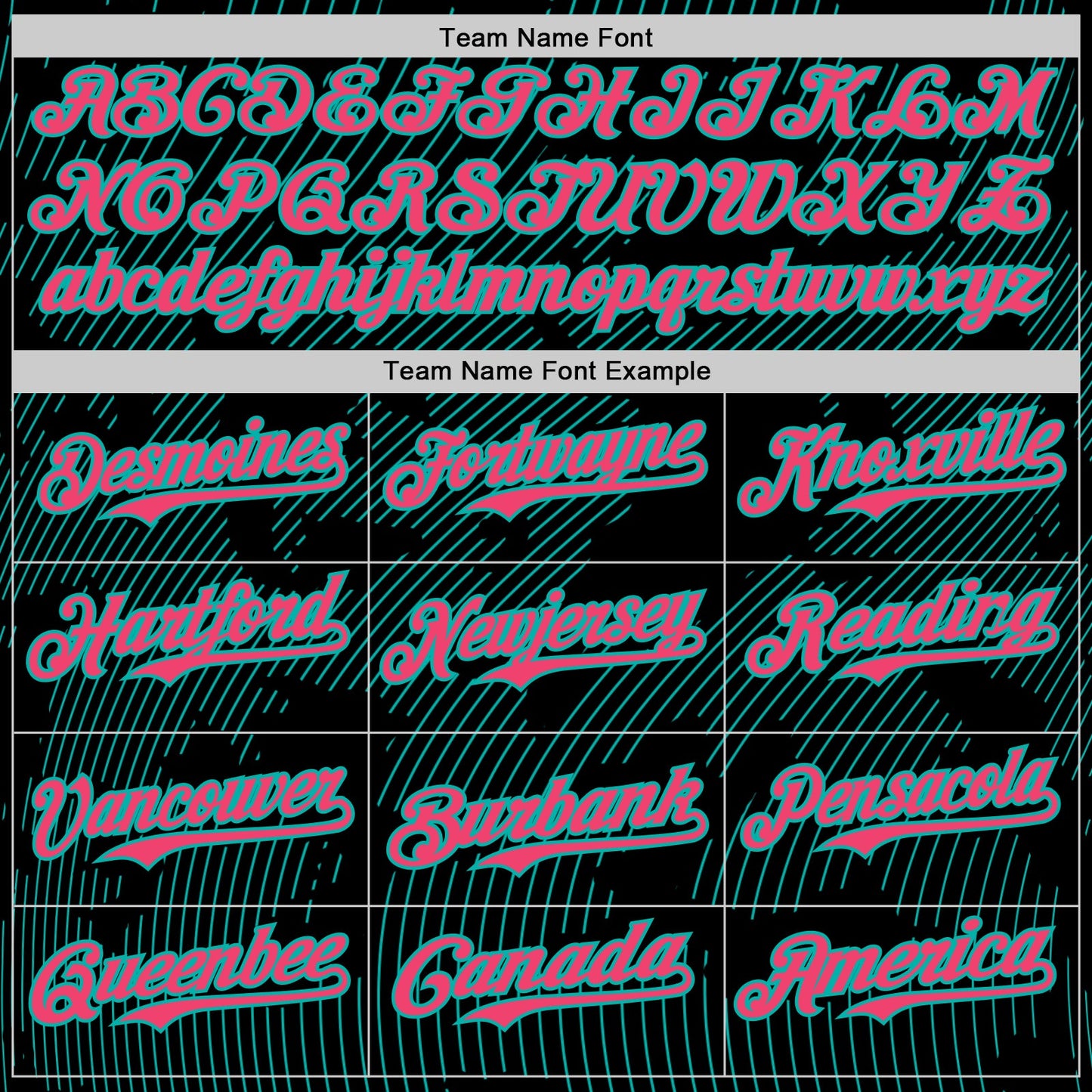 Custom Black Neon Pink-Aqua Curve Lines Authentic Baseball Jersey view 4