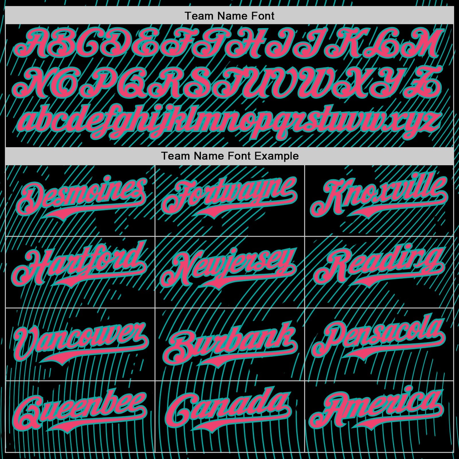 Custom Black Neon Pink-Aqua Curve Lines Authentic Baseball Jersey view 4