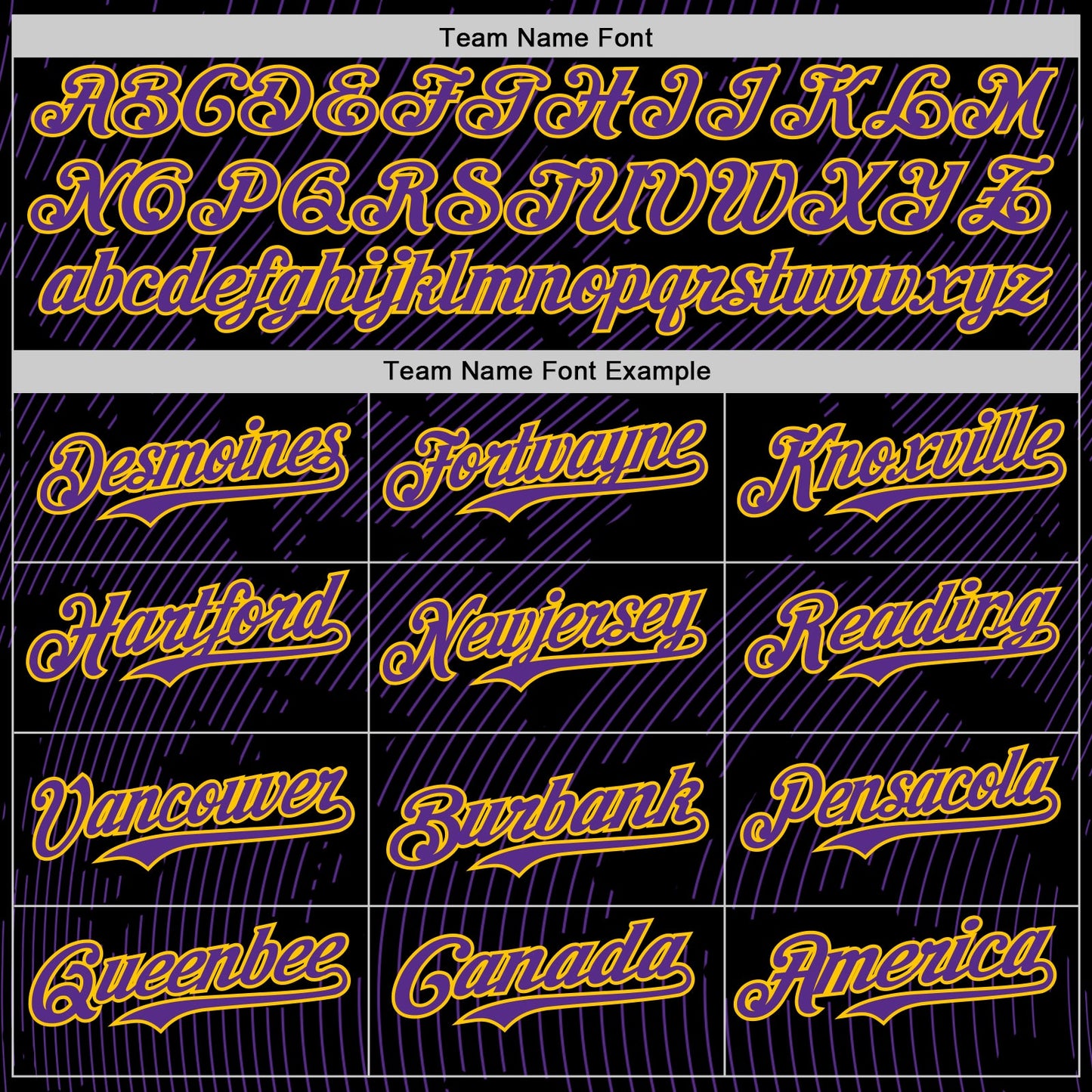 Custom Black Purple-Yellow Curve Lines Authentic Baseball Jersey view 4