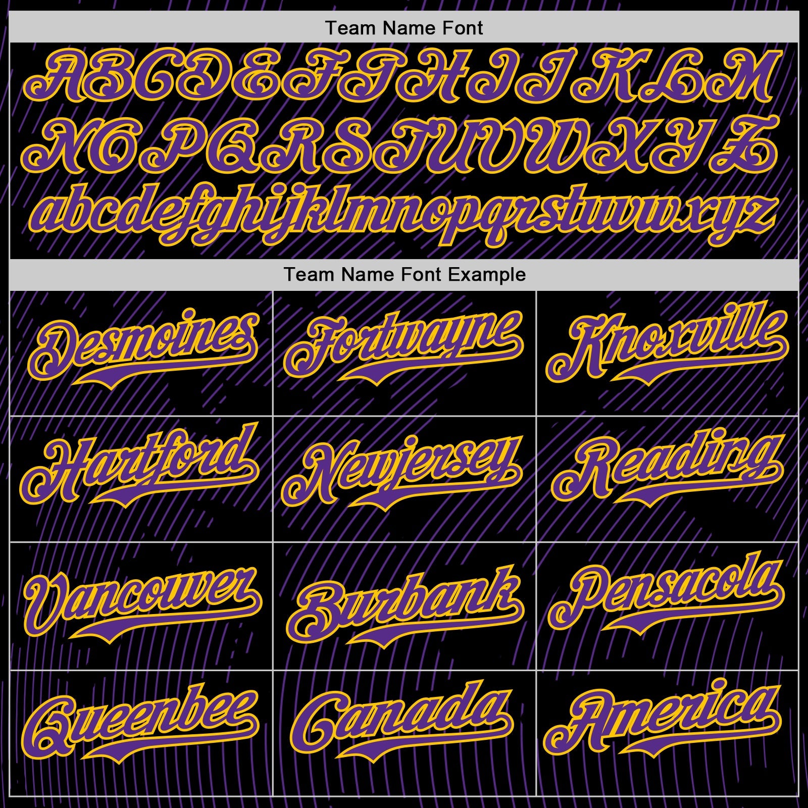 Custom Black Purple-Yellow Curve Lines Authentic Baseball Jersey view 4